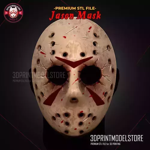 Jason Mask Friday The 13th 3D print model