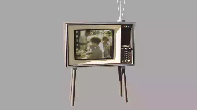 Retro Phillips TV 