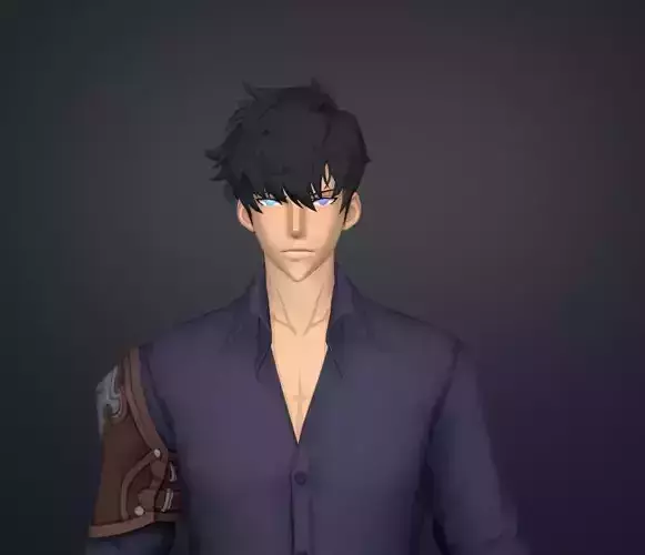 sung jinwoo rank 3D model