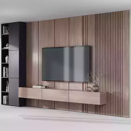TV wall decor set4