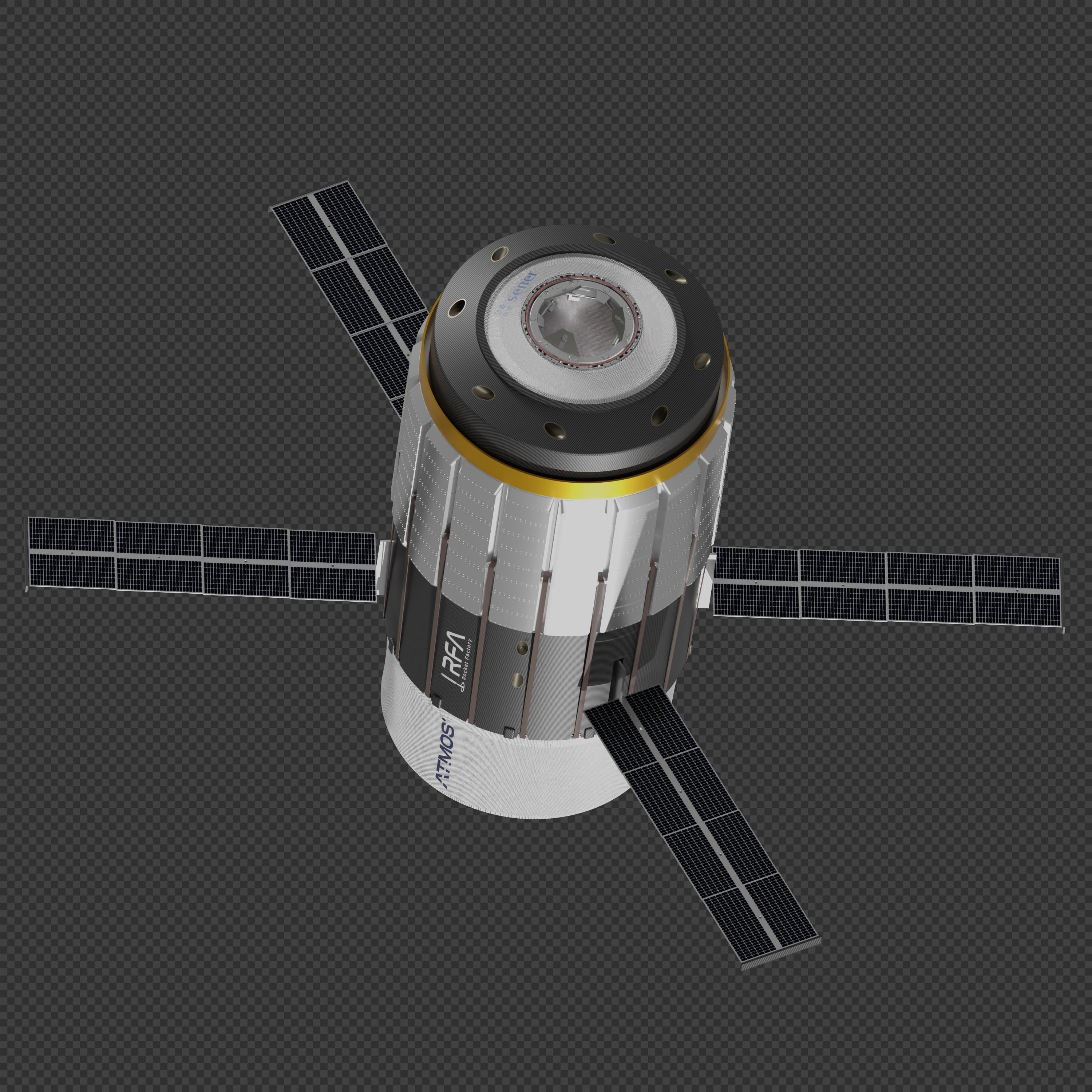 RFA Argo Spacecraft 3D model_1