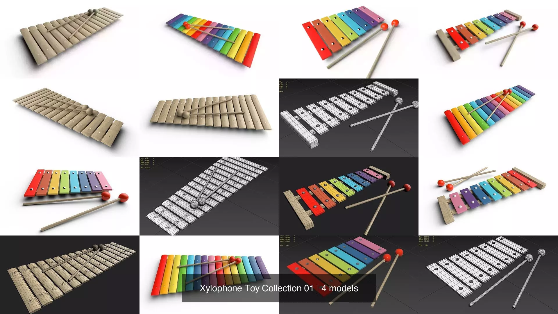 Xylophone Toy Collection 01 _1