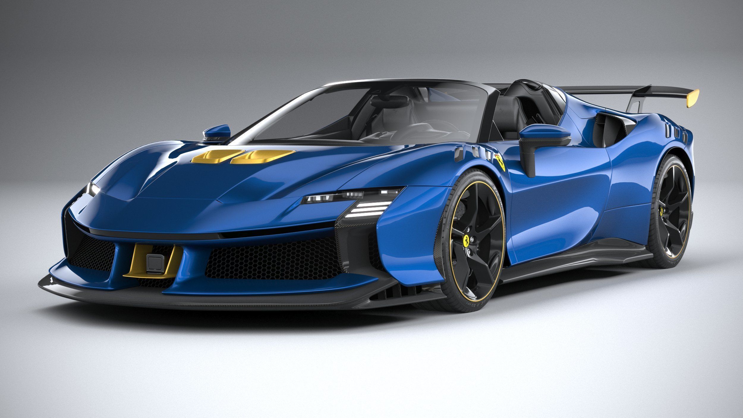 Ferrari SF90 XX Spider 2024 3D model_2