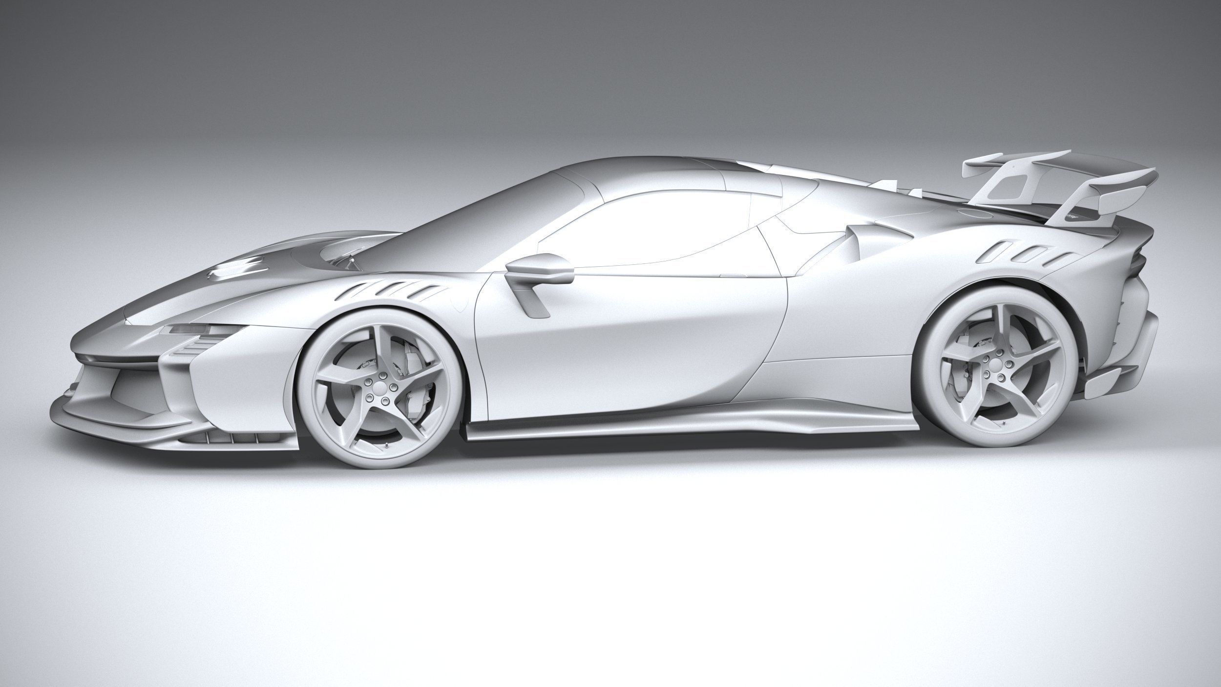 Ferrari SF90 XX Spider 2024 3D model_22