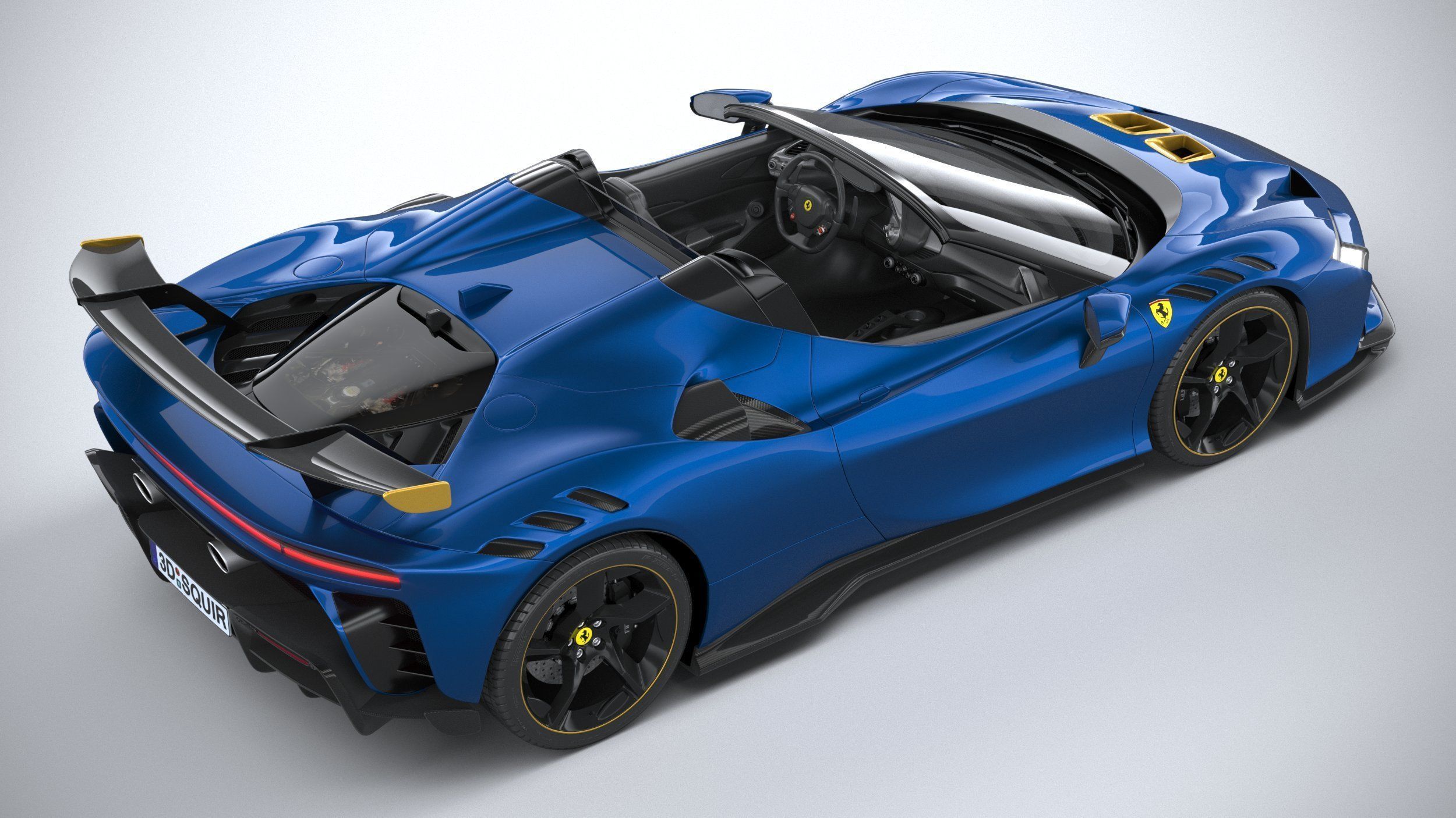 Ferrari SF90 XX Spider 2024 3D model_10