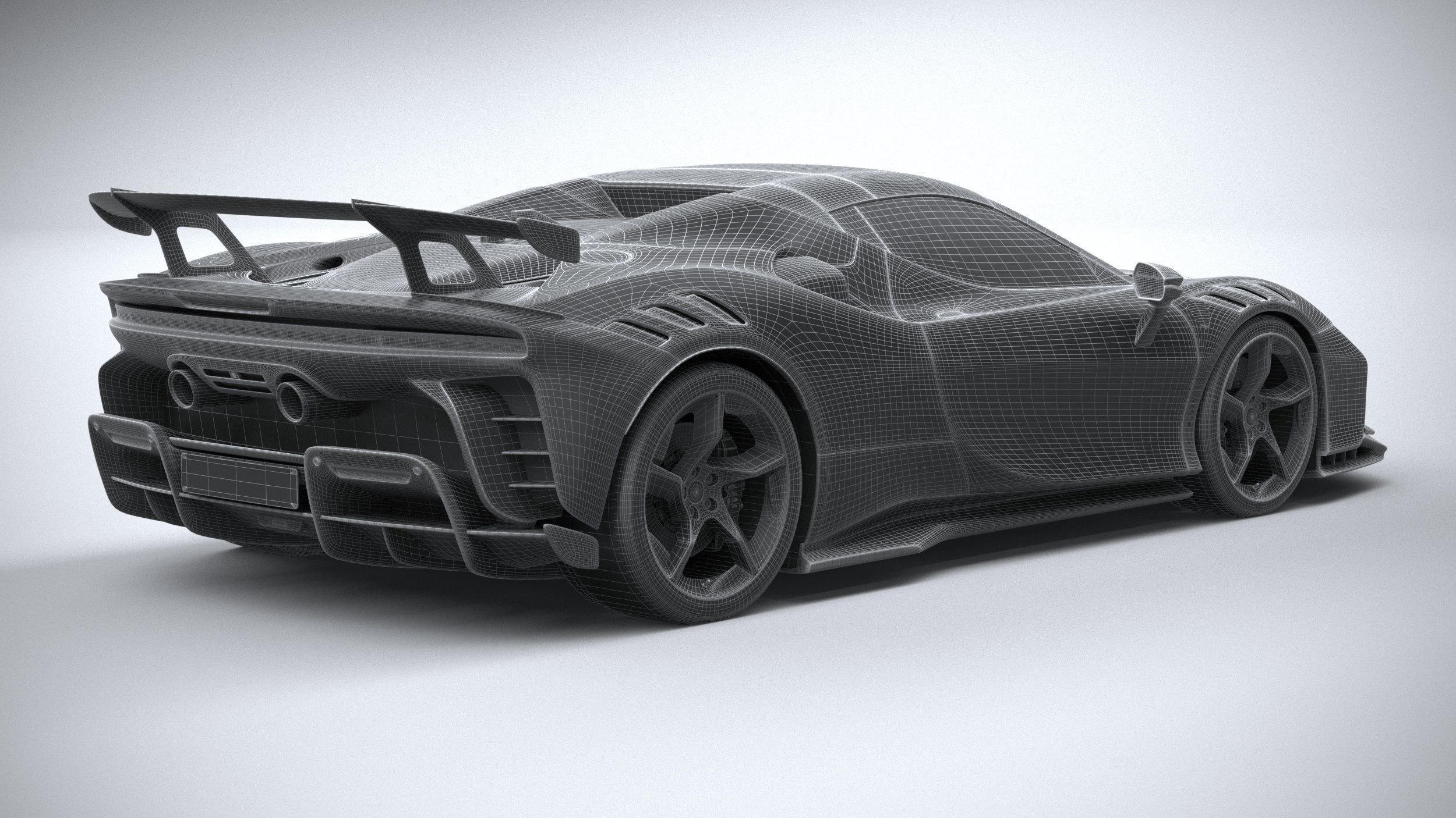 Ferrari SF90 XX Spider 2024 3D model_33