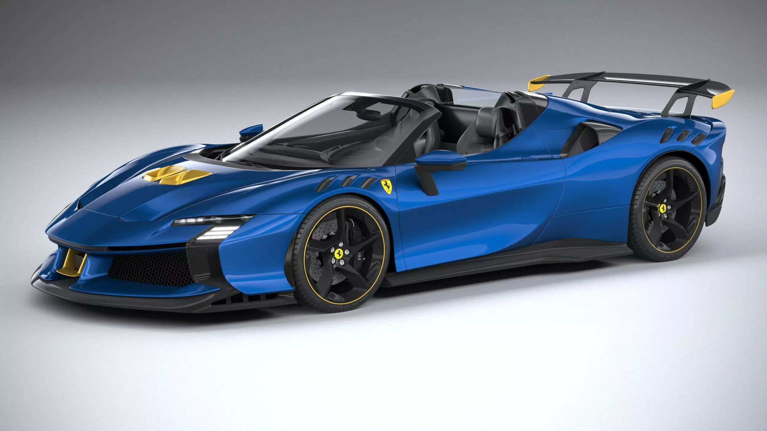 Ferrari SF90 XX Spider 2024 3D model_0