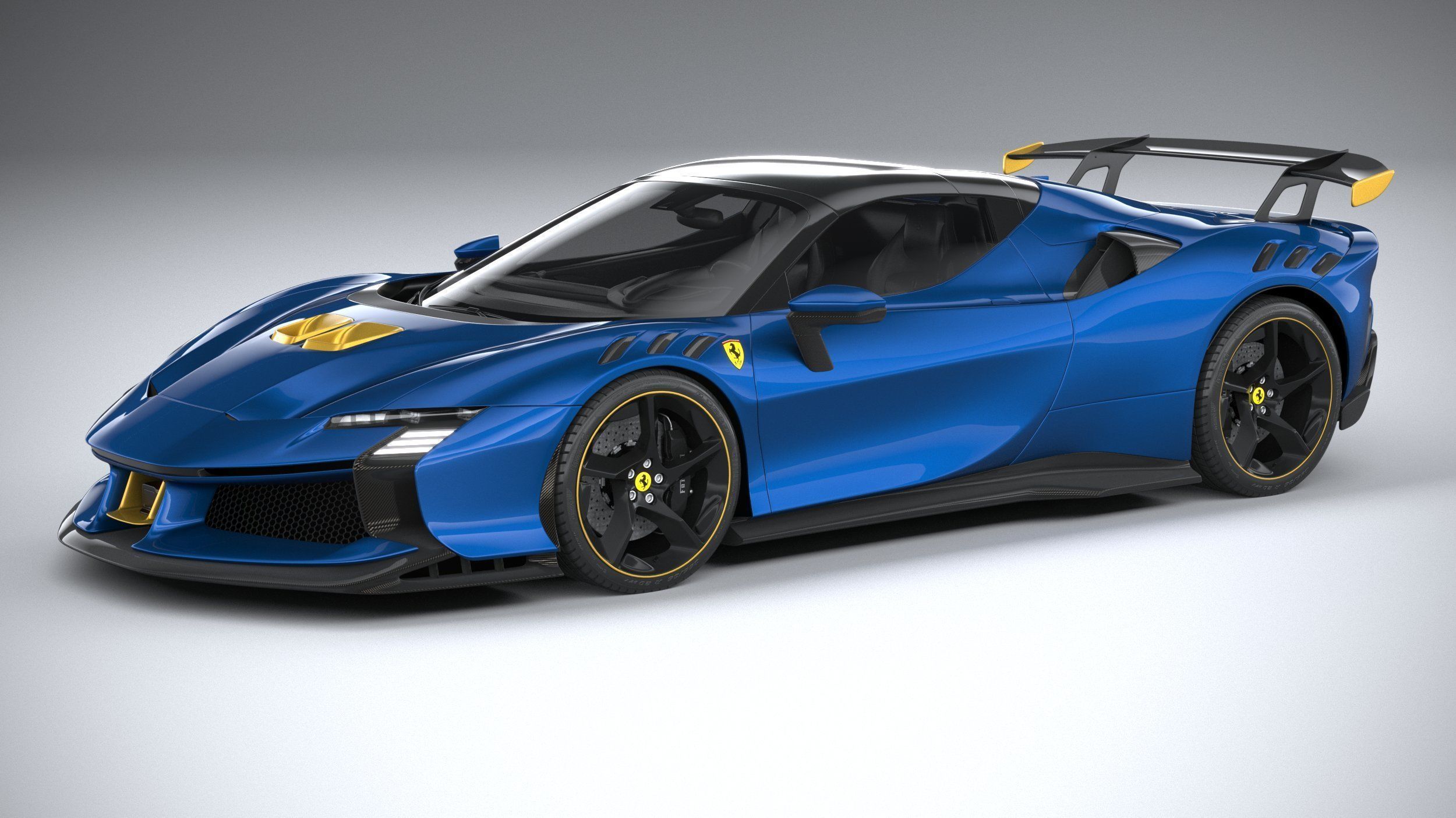 Ferrari SF90 XX Spider 2024 3D model_29