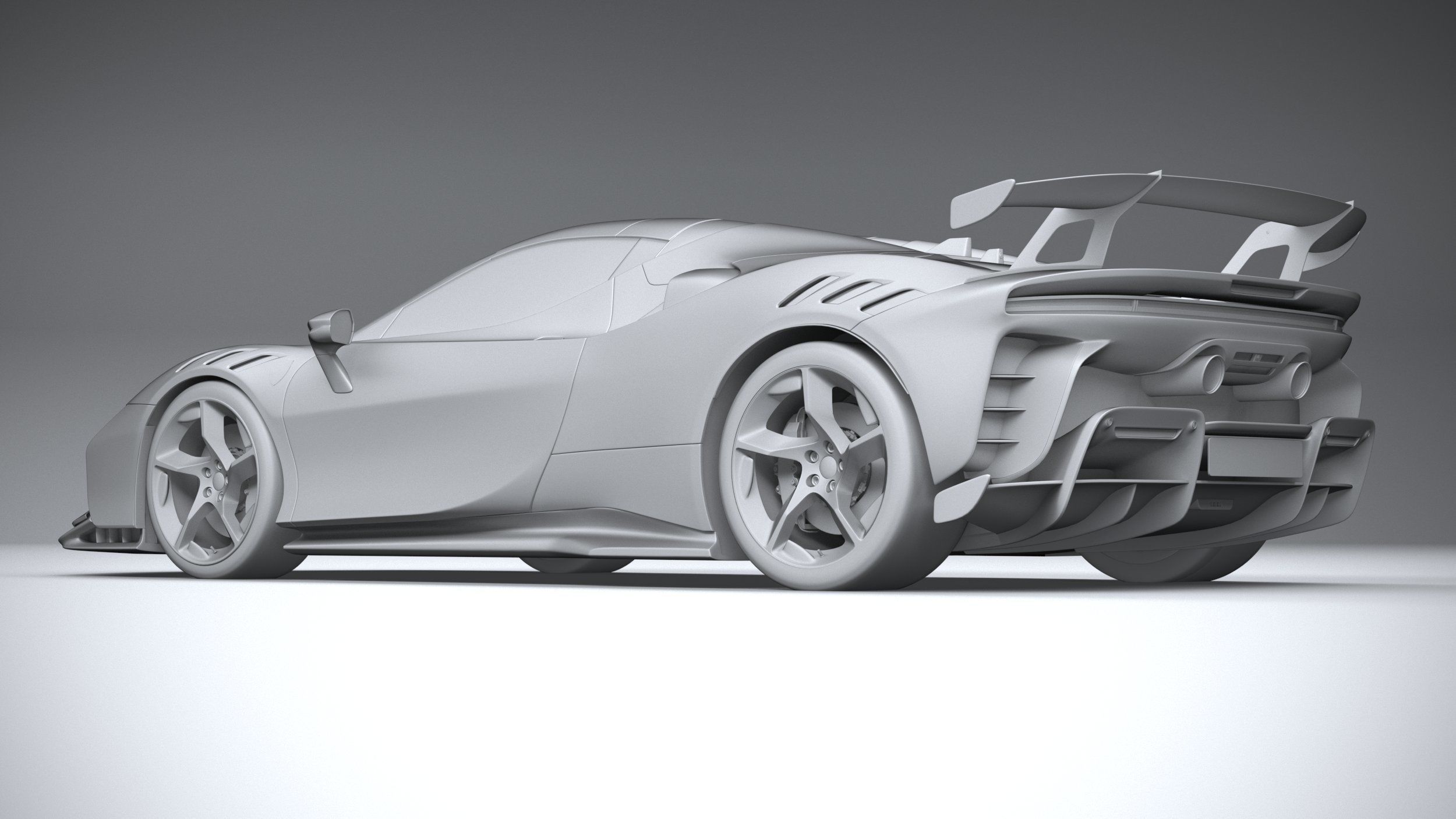 Ferrari SF90 XX Spider 2024 3D model_21