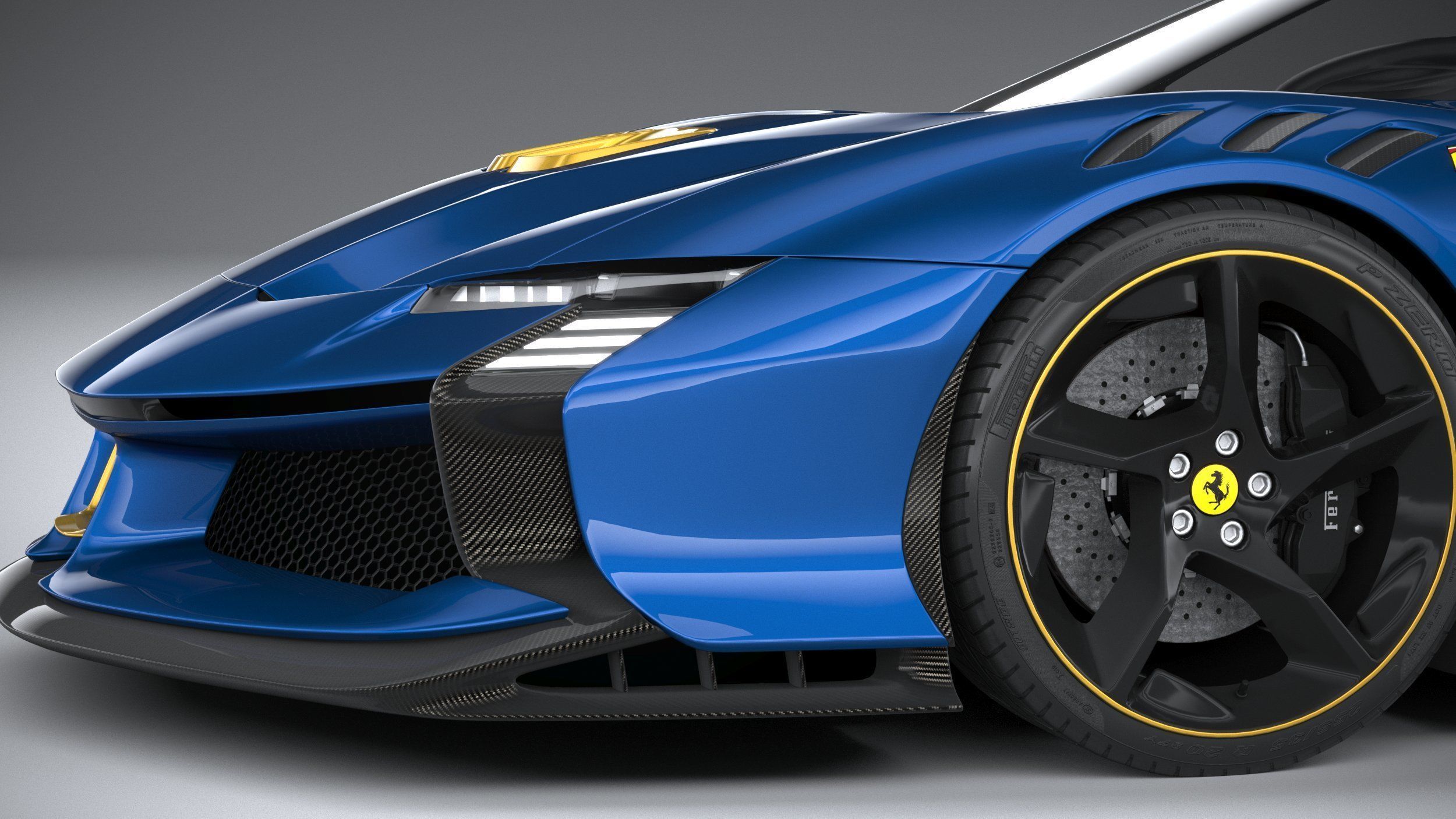 Ferrari SF90 XX Spider 2024 3D model_3