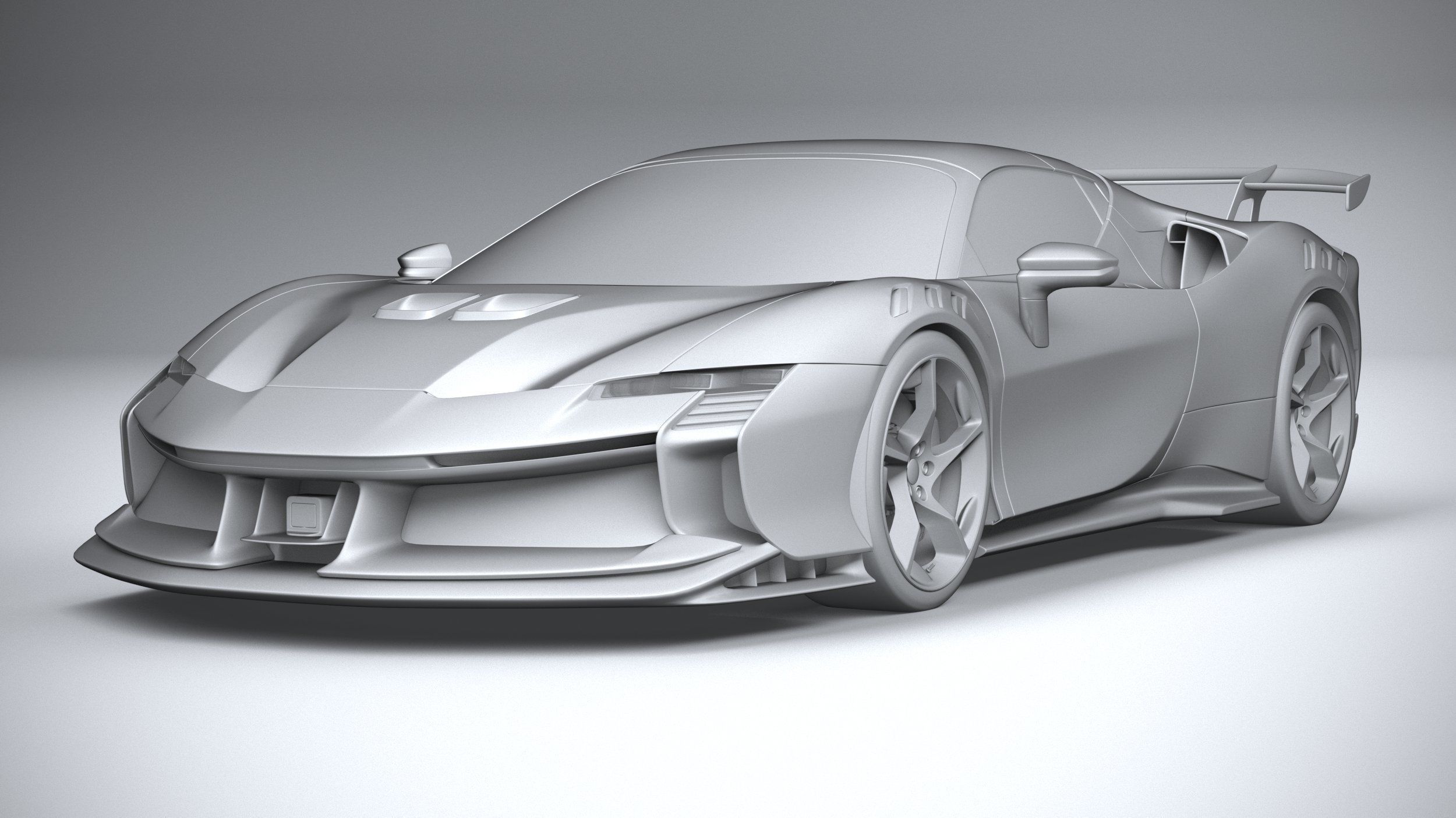 Ferrari SF90 XX Spider 2024 3D model_20