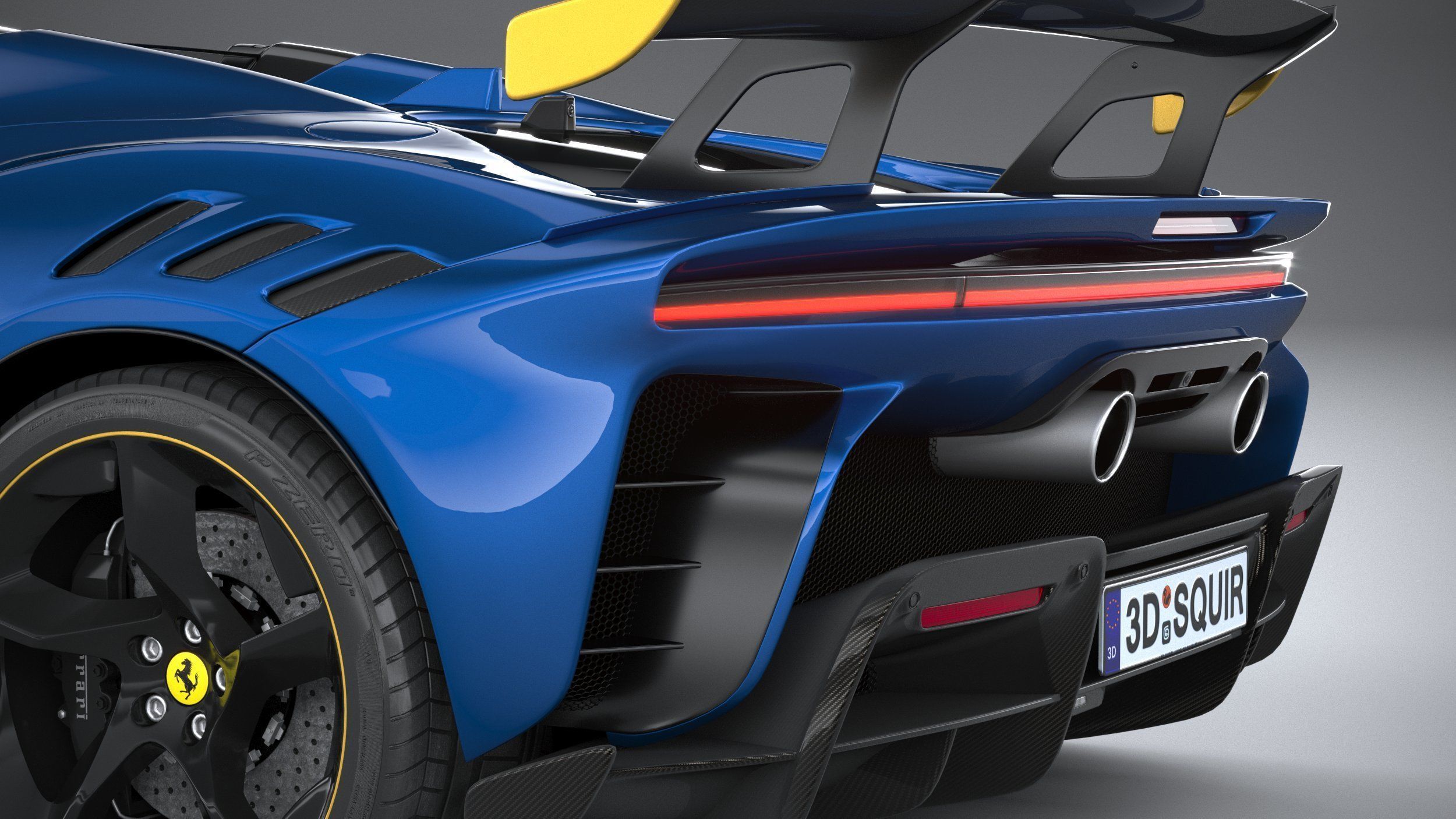 Ferrari SF90 XX Spider 2024 3D model_6