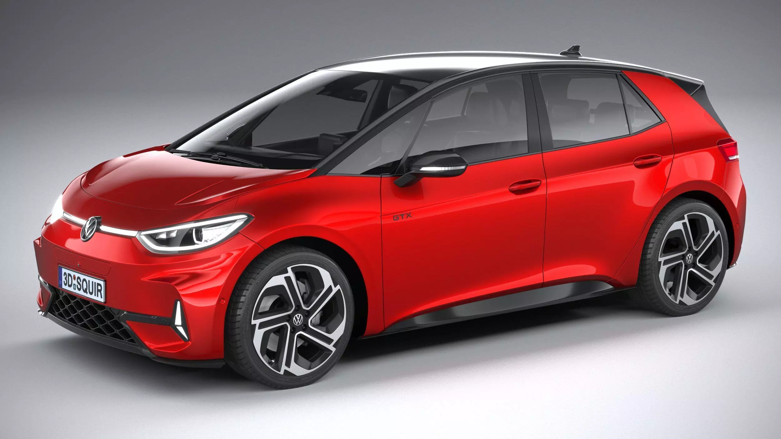 Volkswagen ID3 GTX 2025 3D model