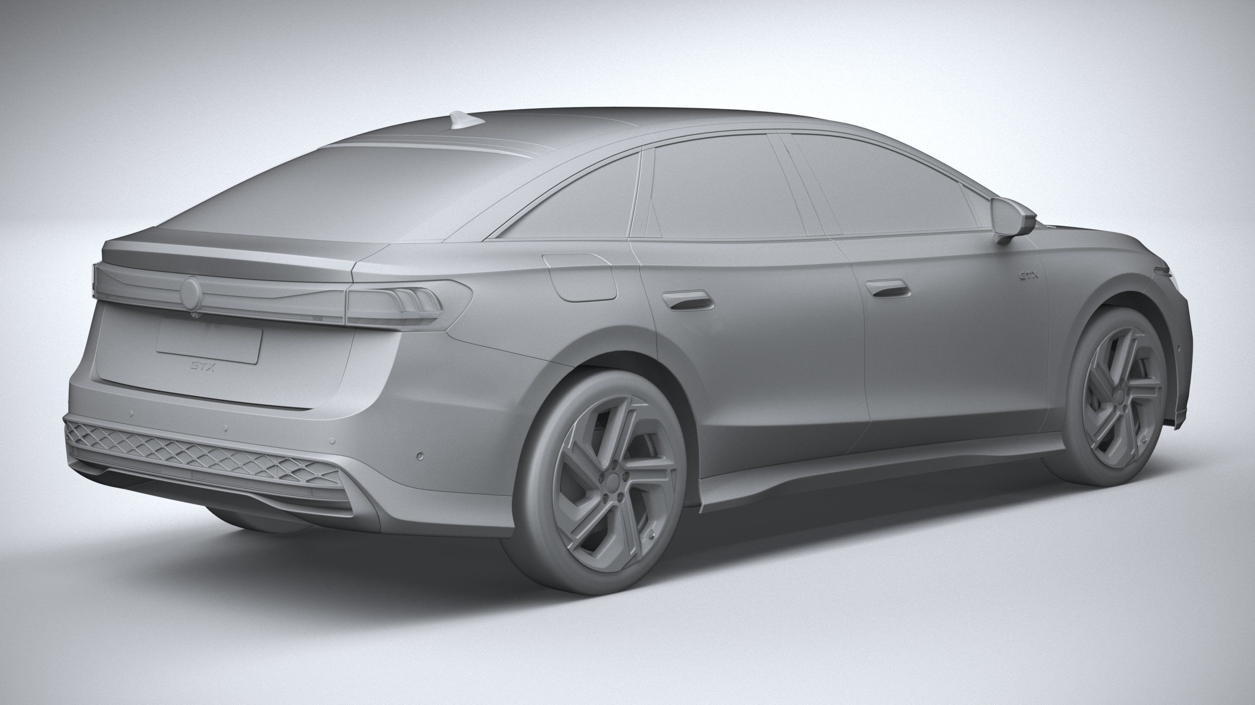 Volkswagen ID7 GTX 2025 3D model_25
