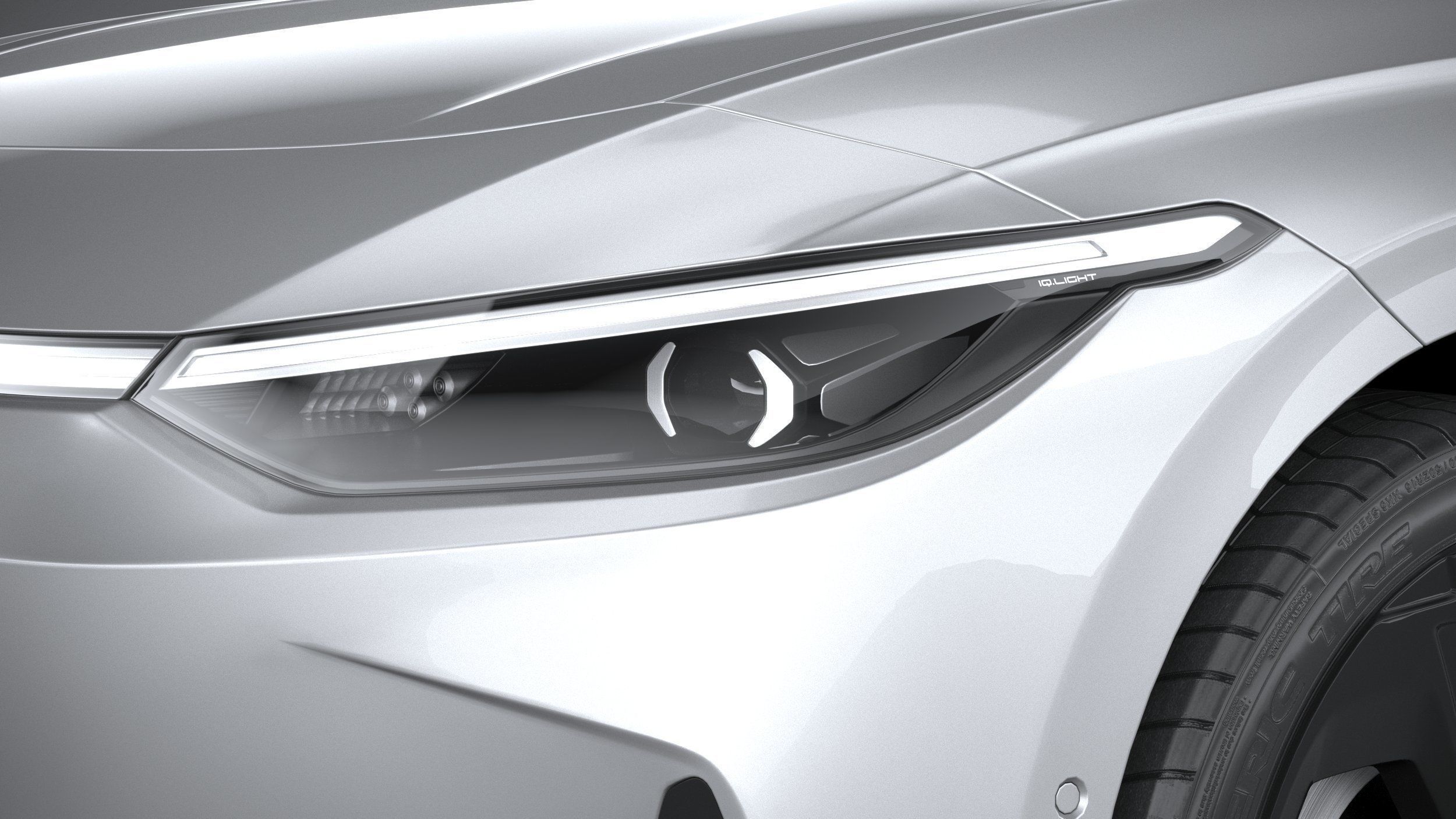 Volkswagen ID7 GTX 2025 3D model_14