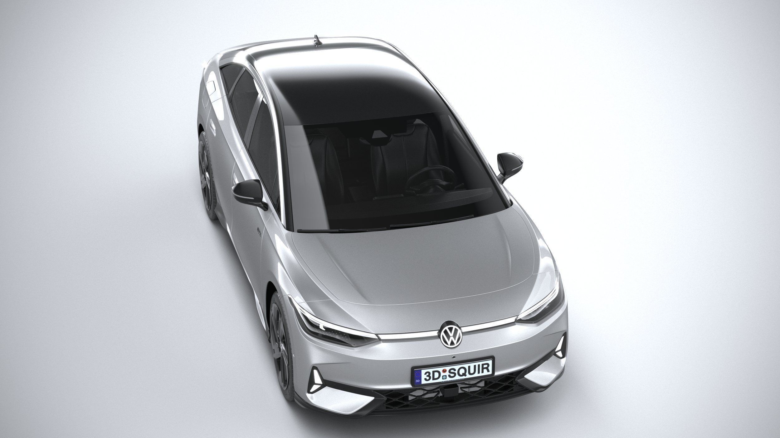 Volkswagen ID7 GTX 2025 3D model_12