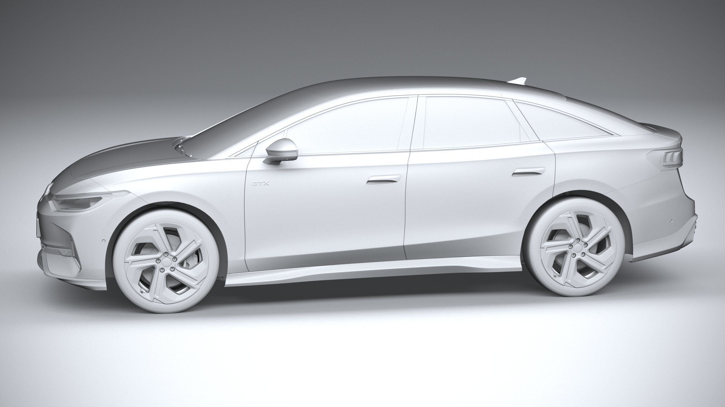 Volkswagen ID7 GTX 2025 3D model_22