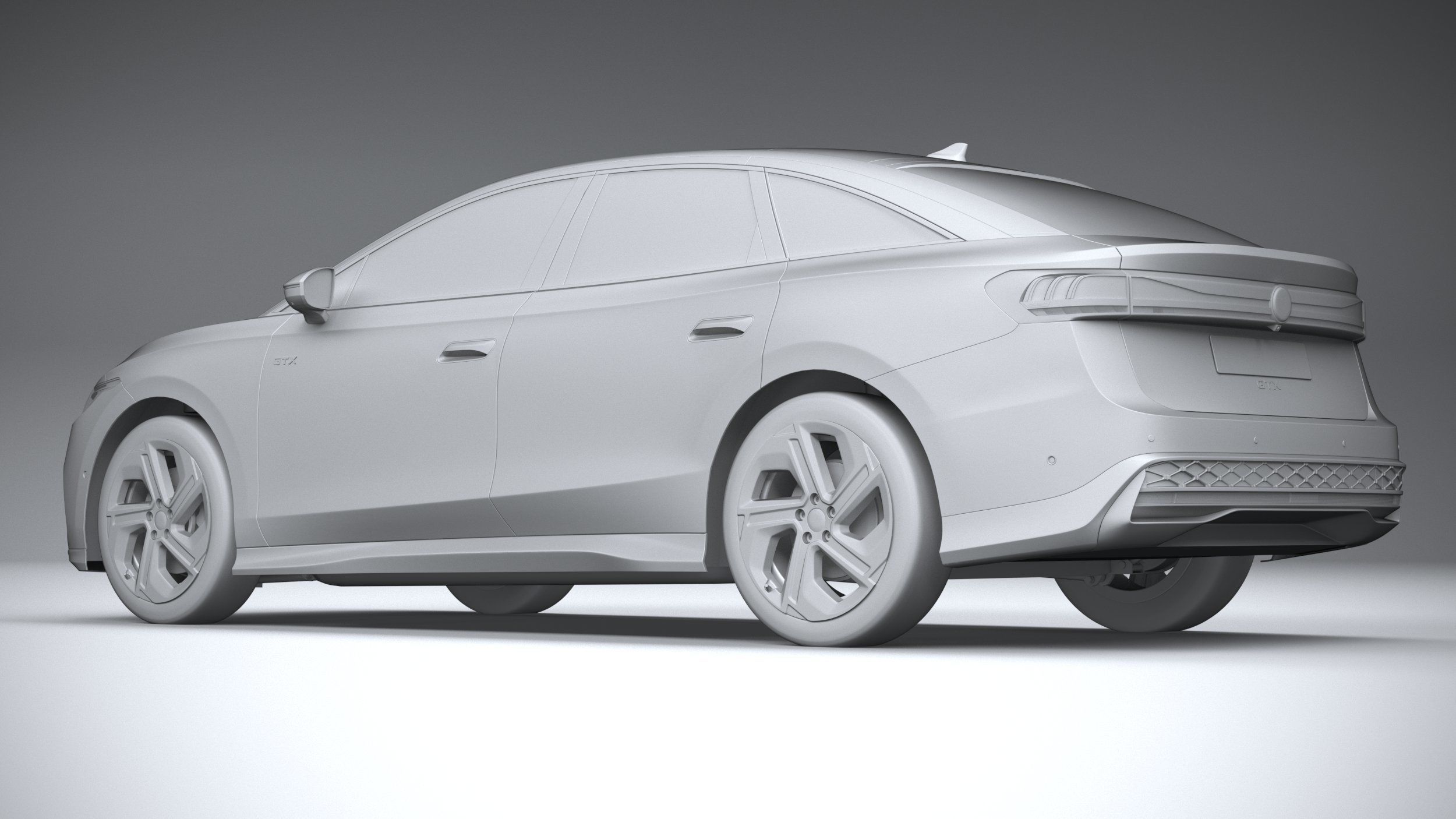 Volkswagen ID7 GTX 2025 3D model_21