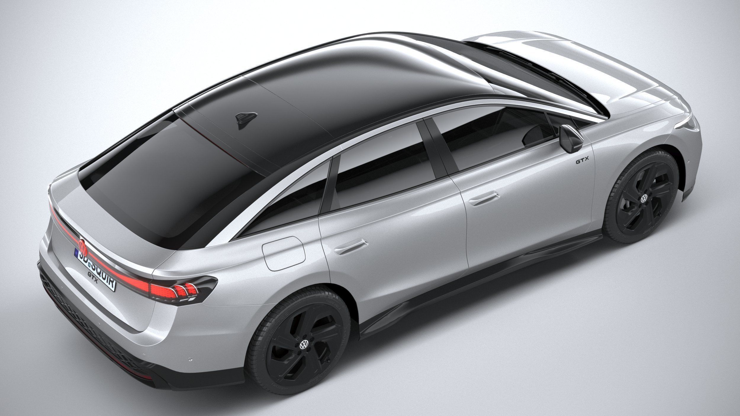 Volkswagen ID7 GTX 2025 3D model_10