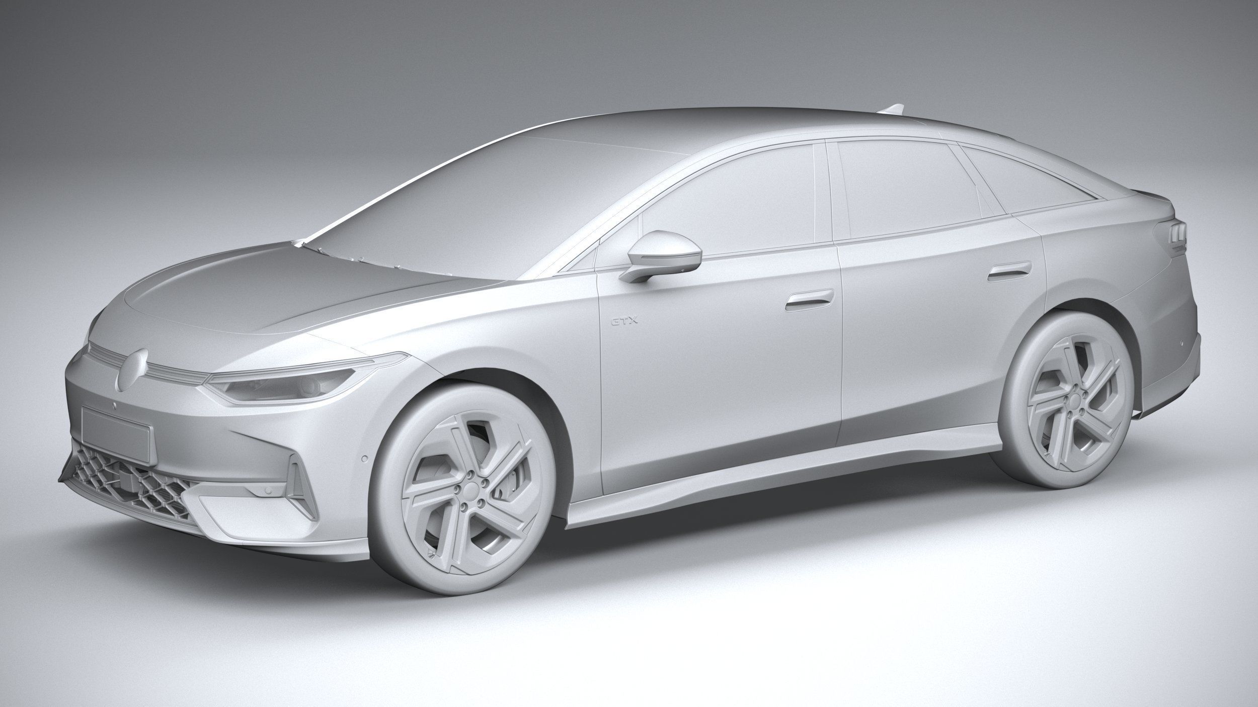 Volkswagen ID7 GTX 2025 3D model_19