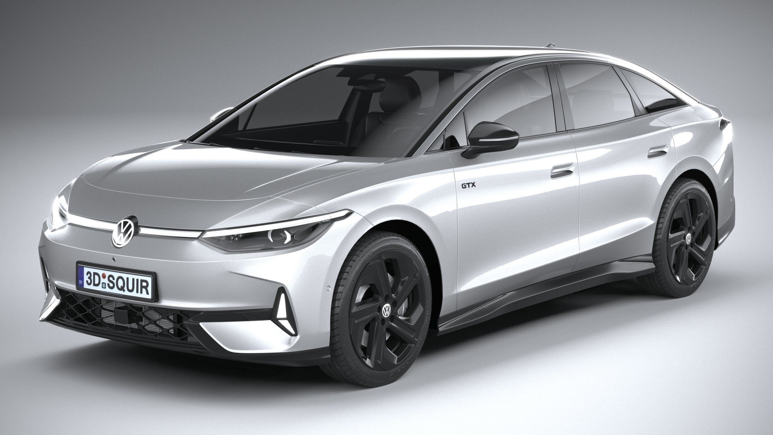 Volkswagen ID7 GTX 2025 3D model_1