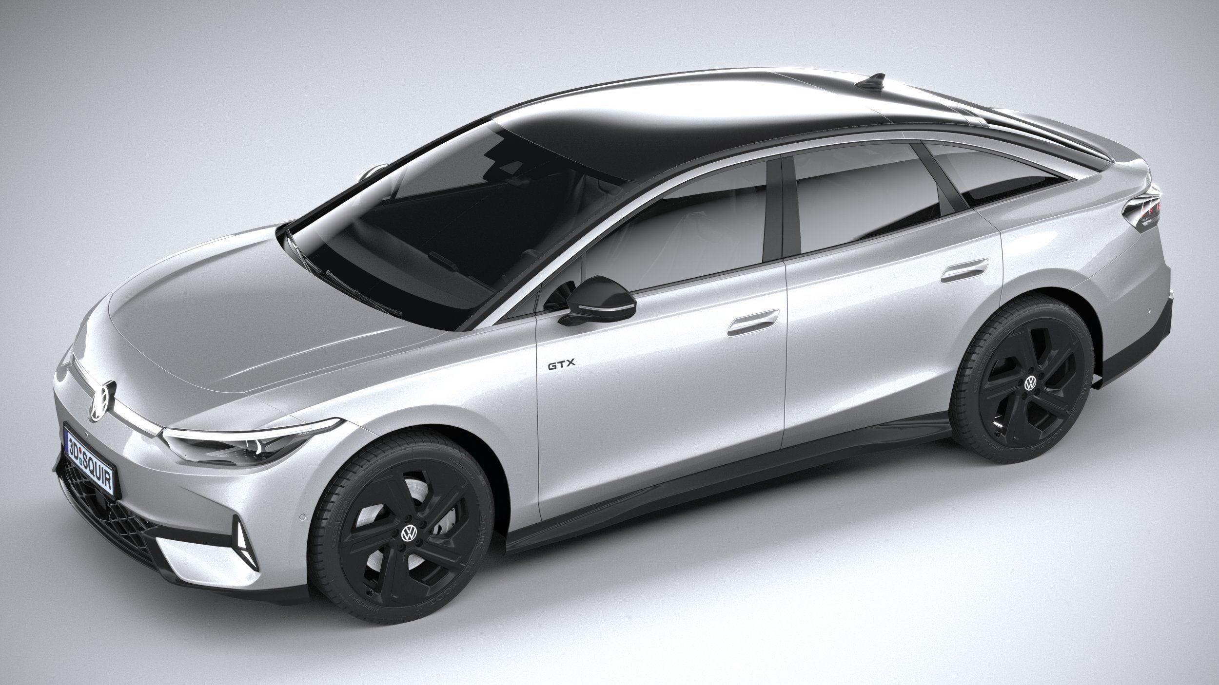 Volkswagen ID7 GTX 2025 3D model_7