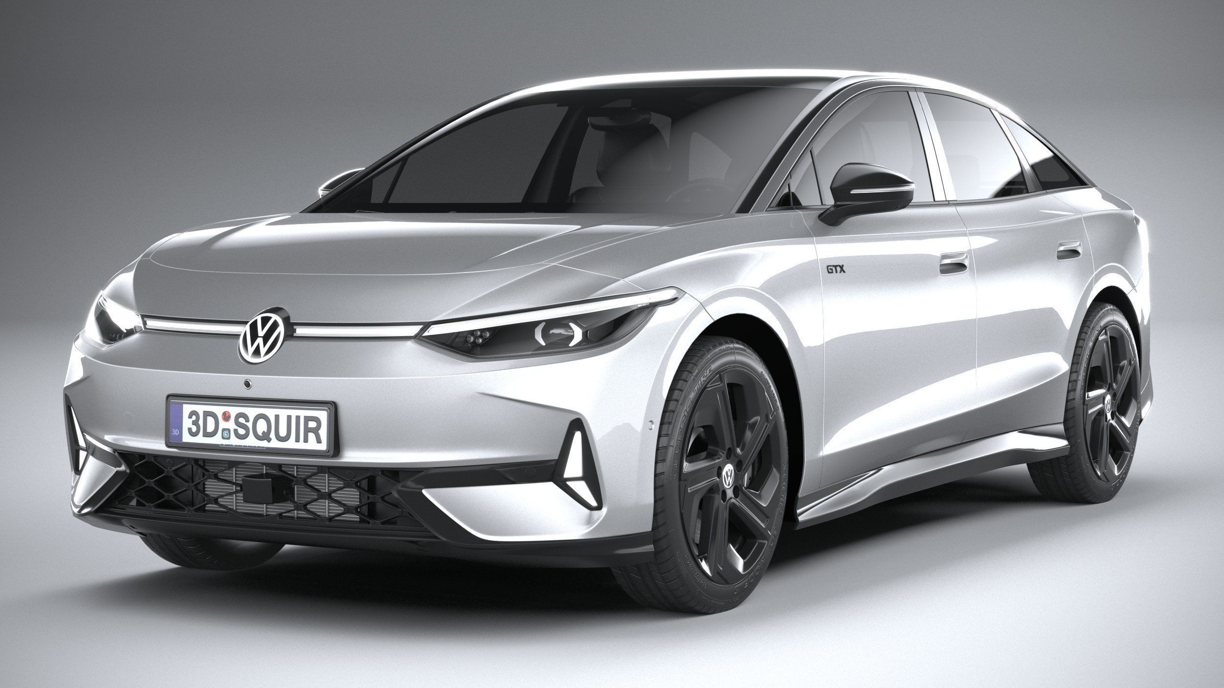 Volkswagen ID7 GTX 2025 3D model_2