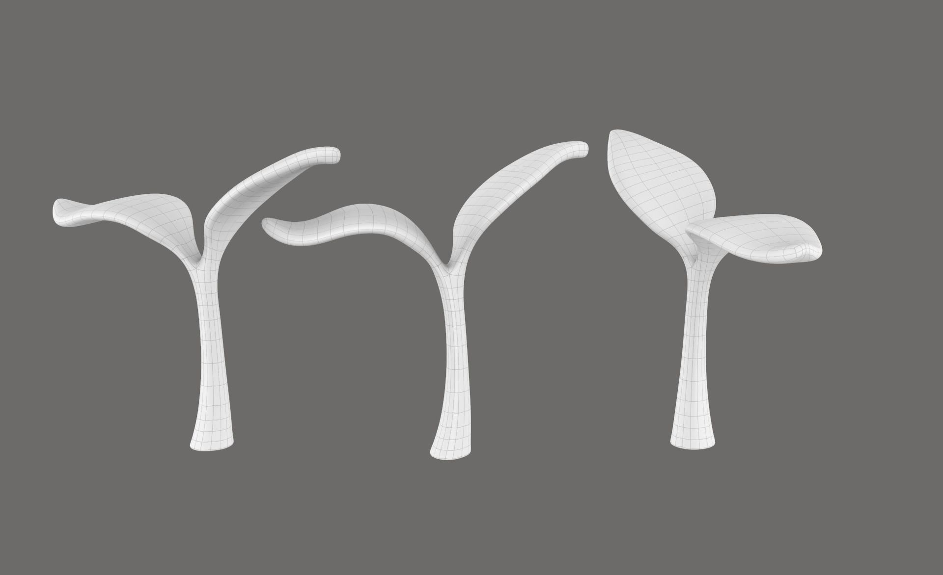 Prop32 Plant Sprout Low-poly 3D model_18