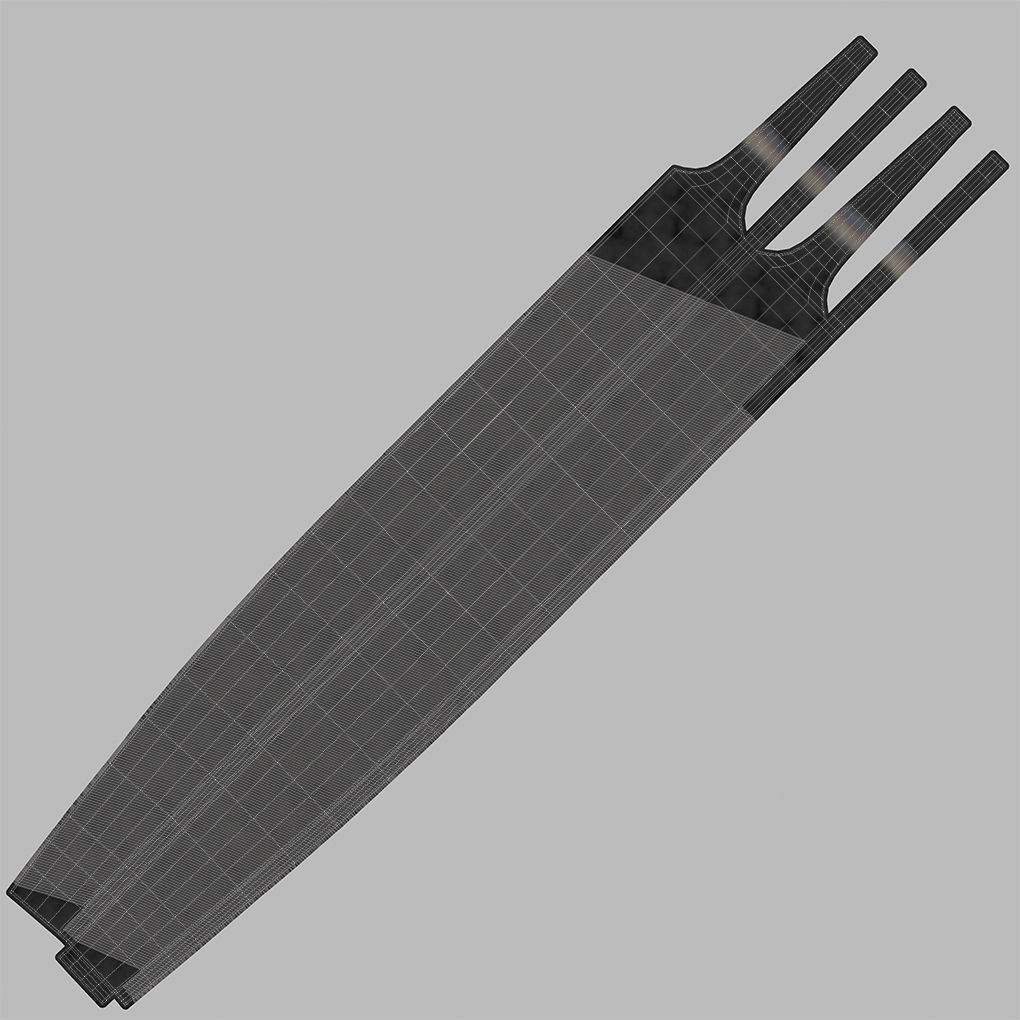 10 Bastard Cut Mill File 10MA Low-poly 3D model_24