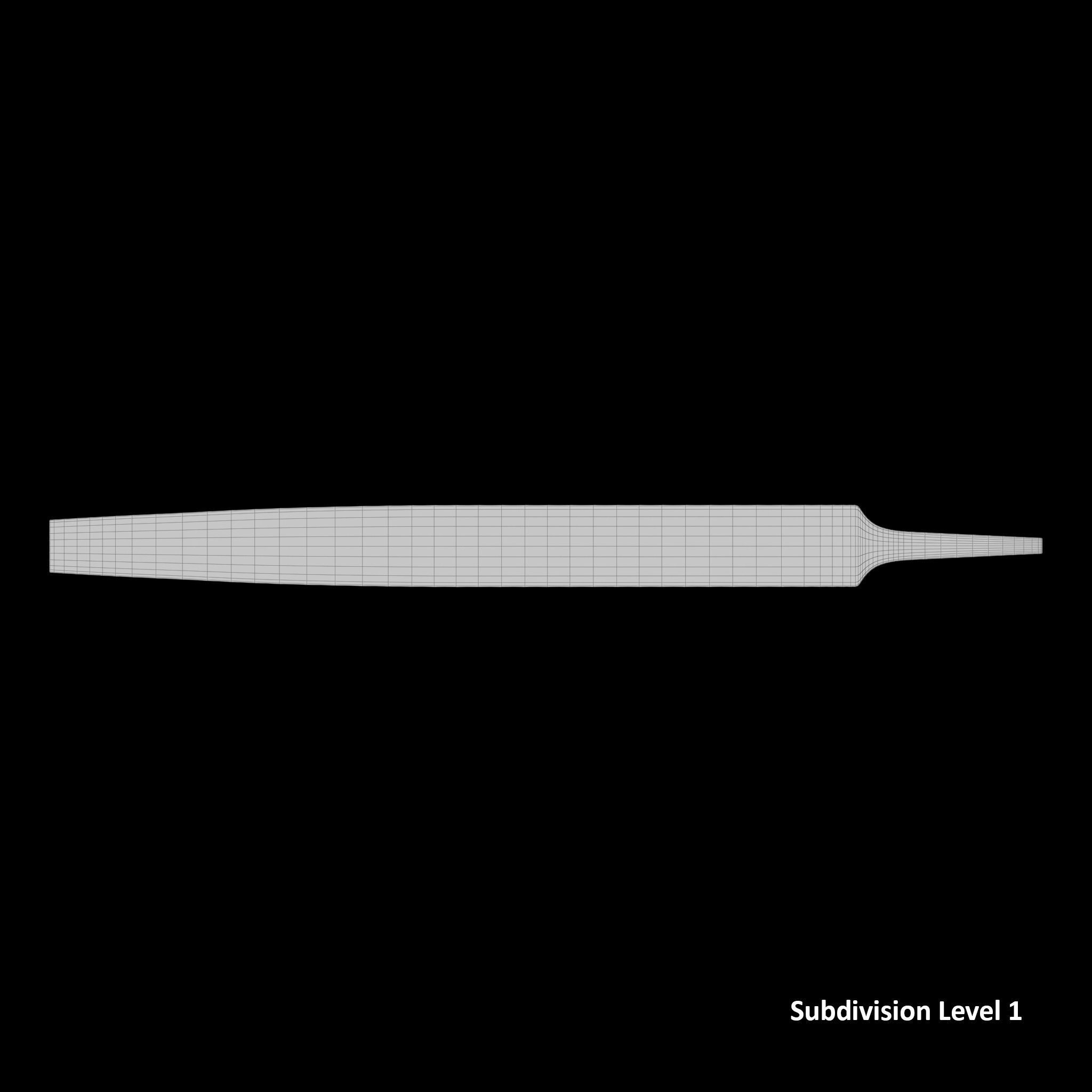 10 Bastard Cut Mill File 10MA Low-poly 3D model_23