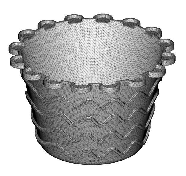 Transparent Pot 3D model_2