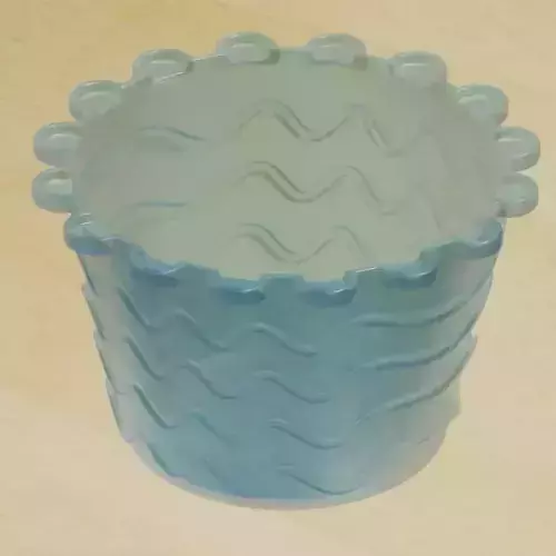 Transparent Pot 3D model Transparent Pot 3D model