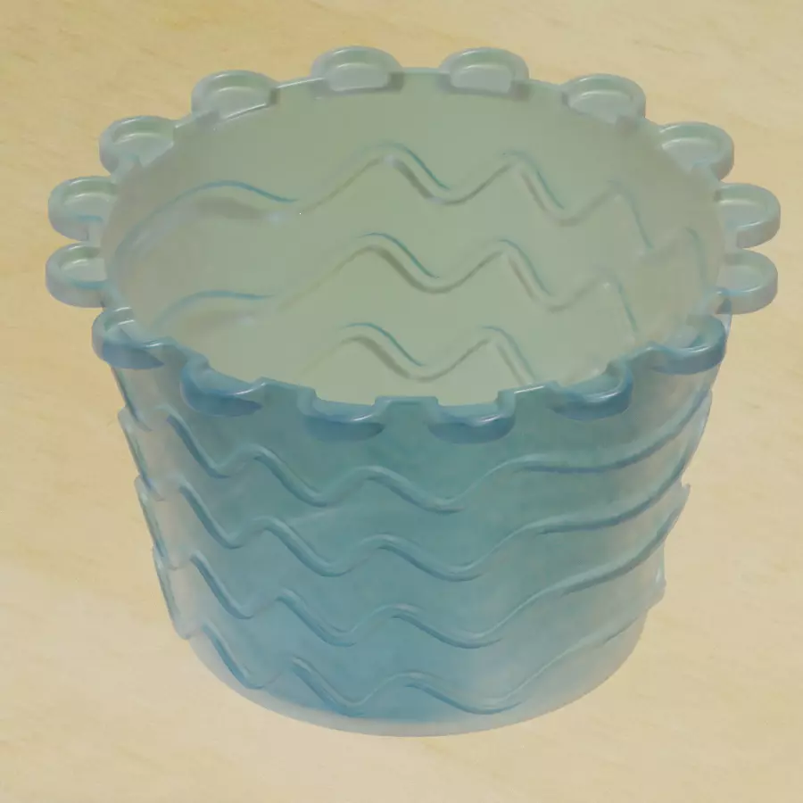 Transparent Pot 3D model_0