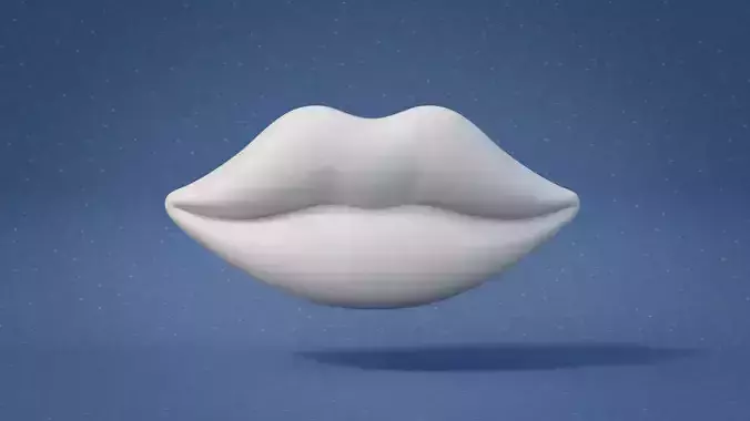 Wall mounted Lips