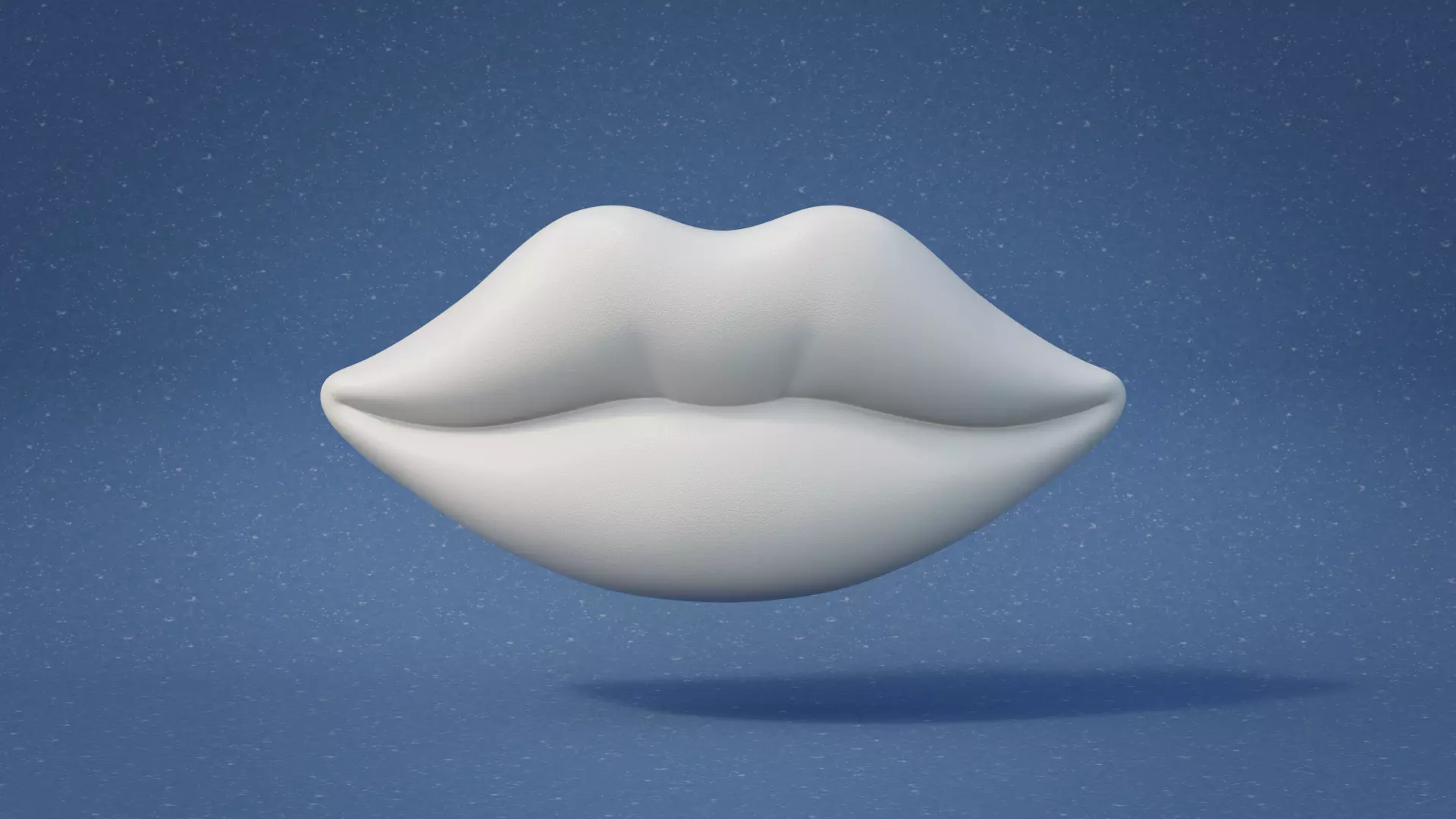 Wall mounted Lips 3D print model