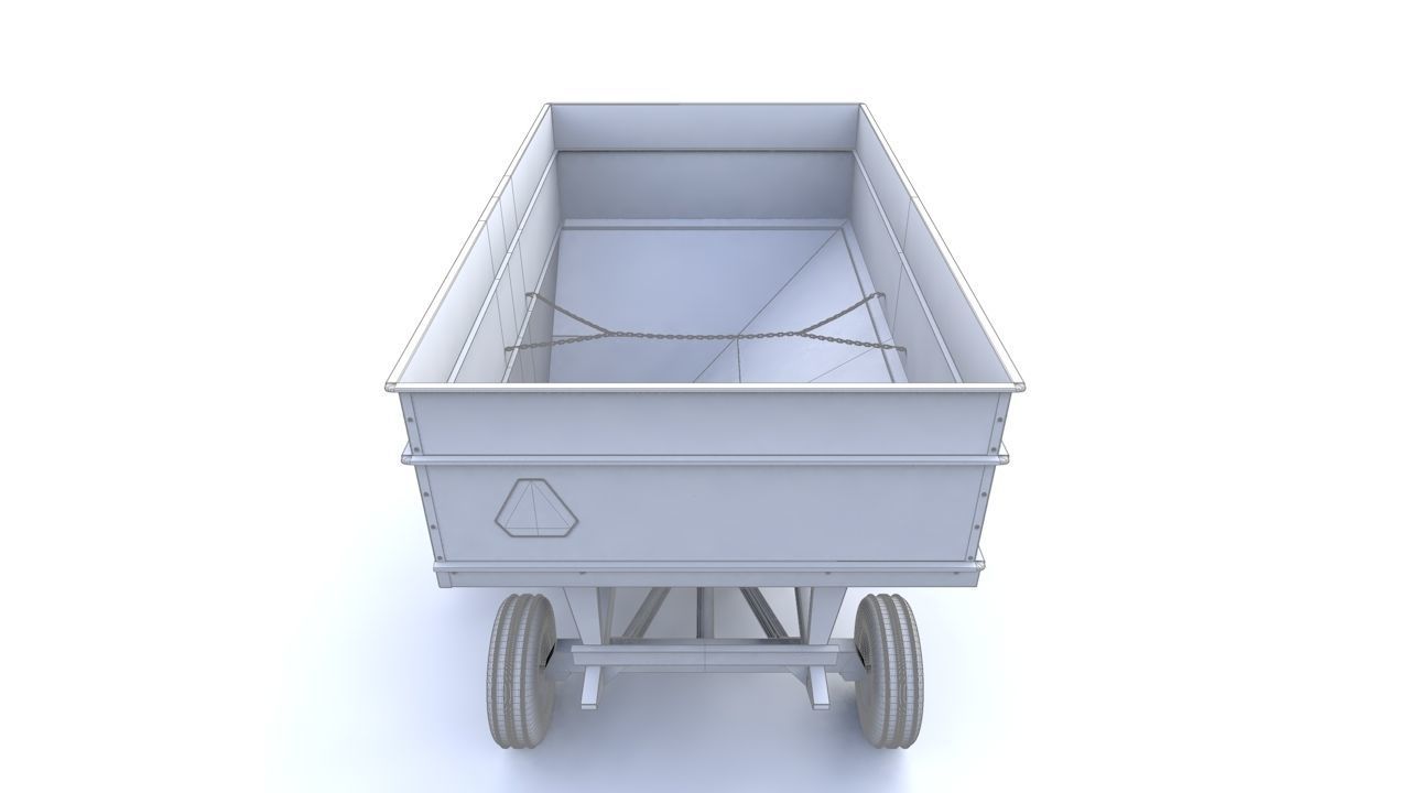 Heider Gravity Flow Wagon 3D model_18