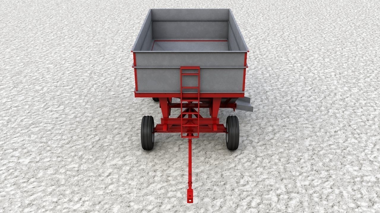 Heider Gravity Flow Wagon 3D model_14
