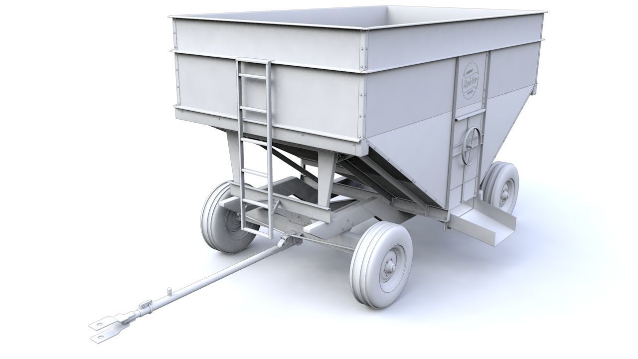 Heider Gravity Flow Wagon 3D model_15