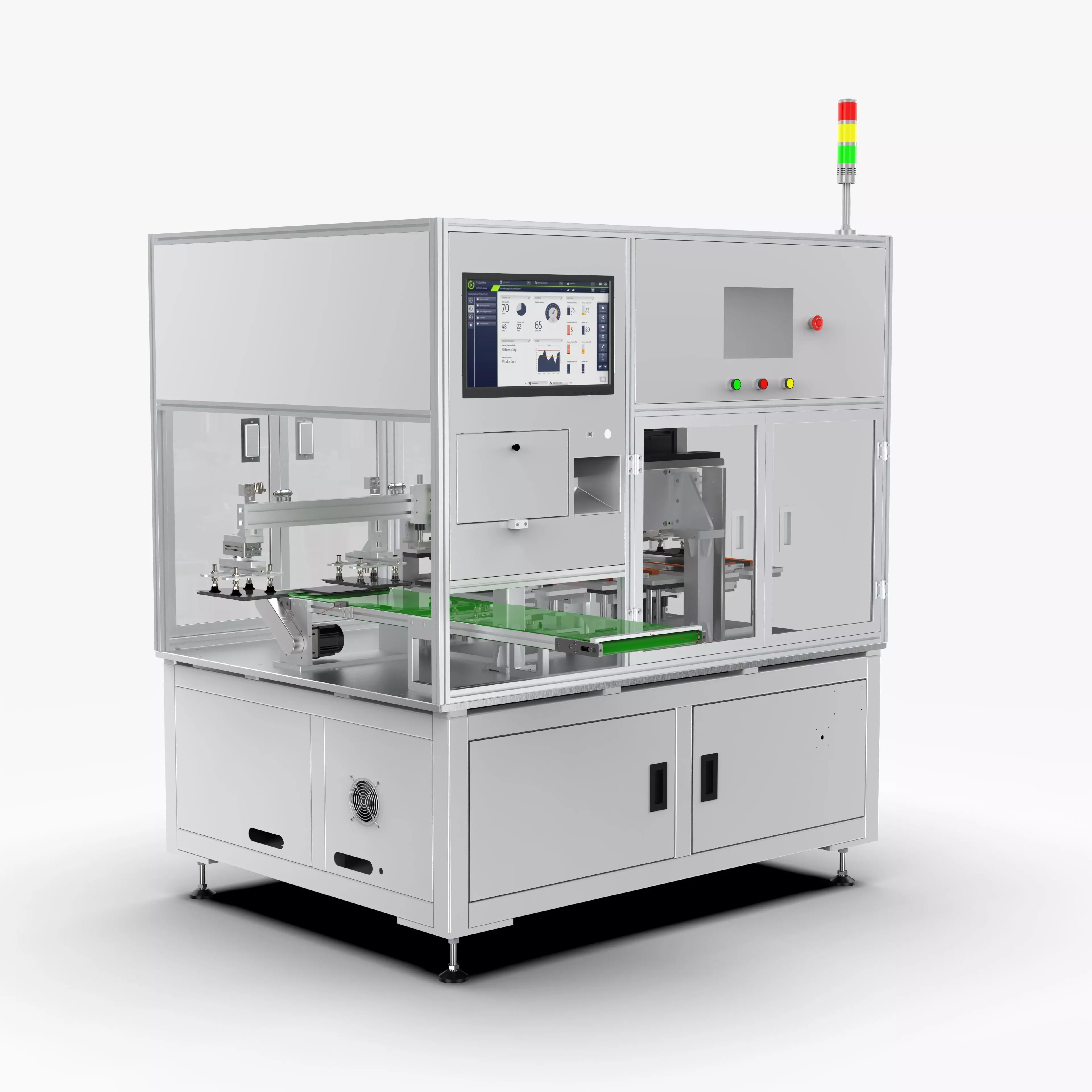 New Energy Battery Tab Cutting Machine 3D model_0