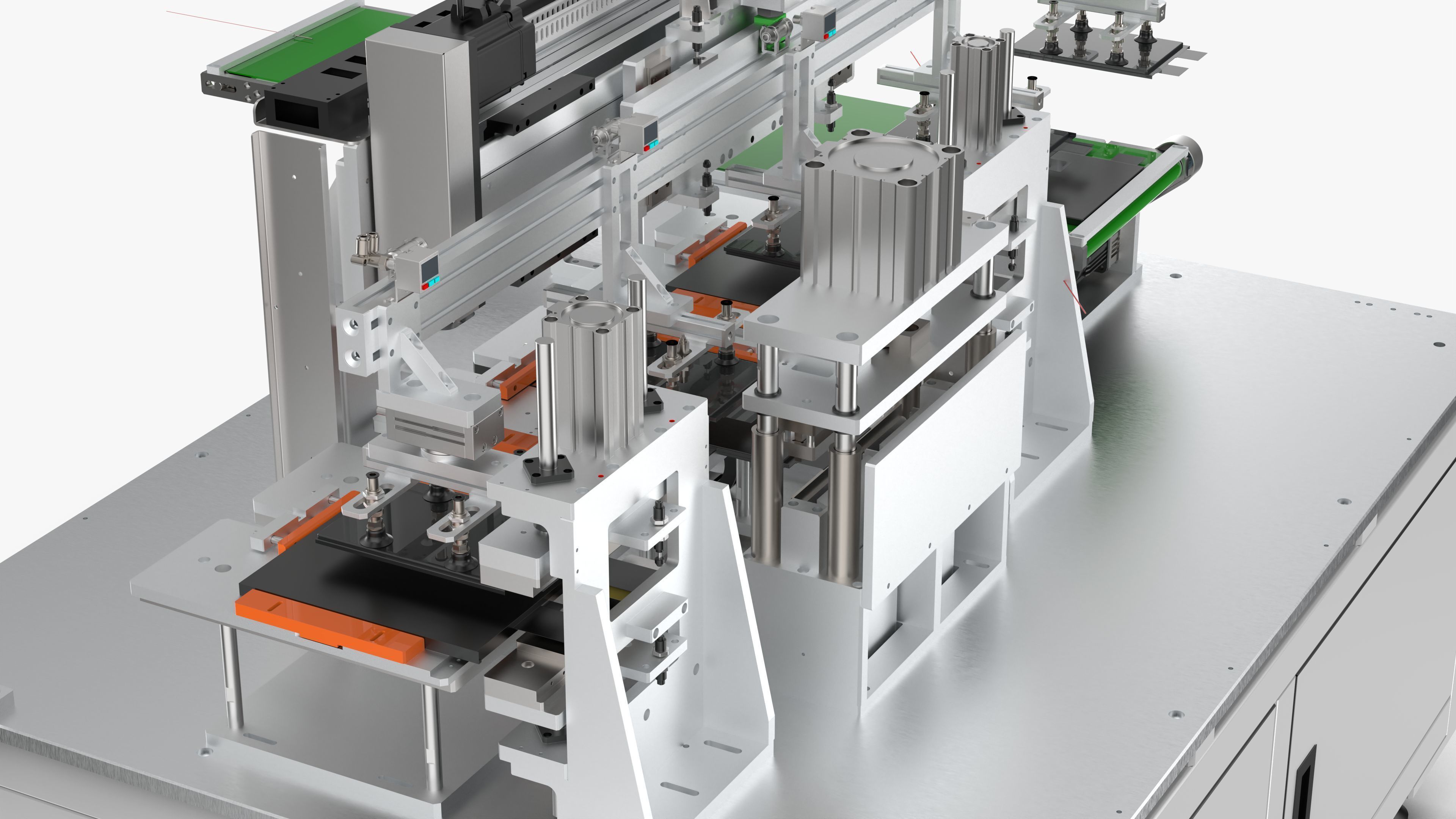 New Energy Battery Tab Cutting Machine 3D model_18