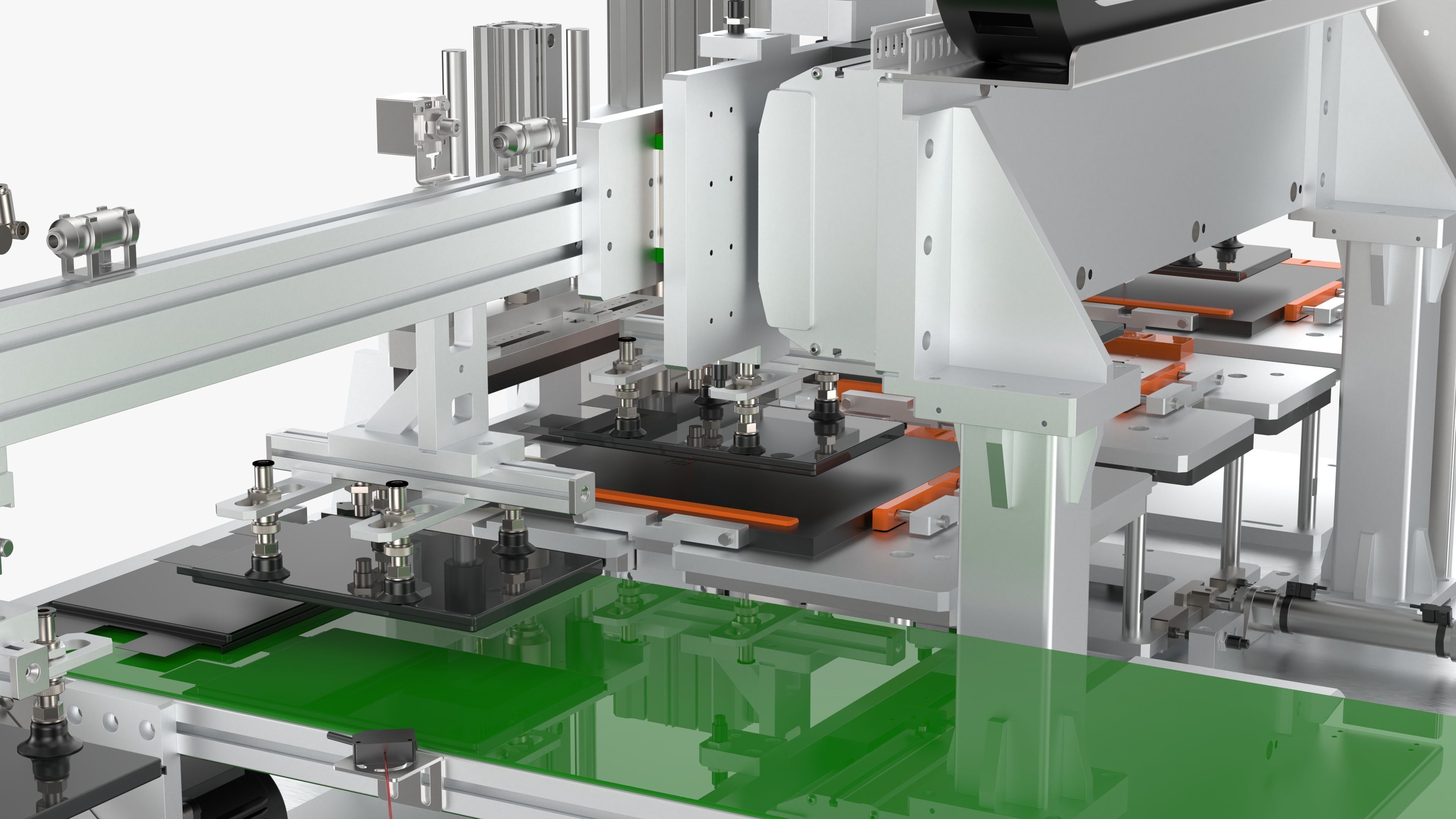 New Energy Battery Tab Cutting Machine 3D model_21