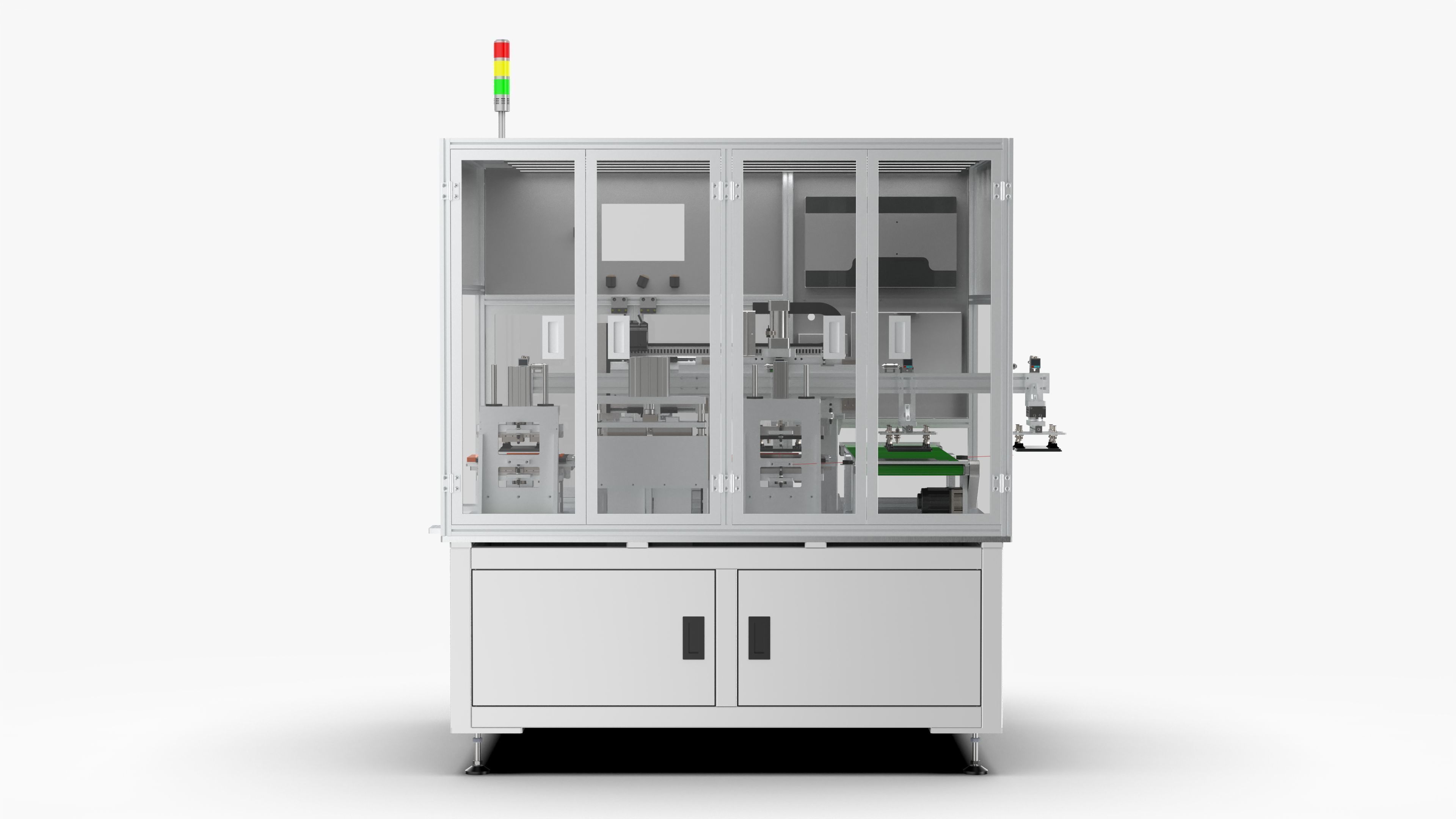 New Energy Battery Tab Cutting Machine 3D model_7