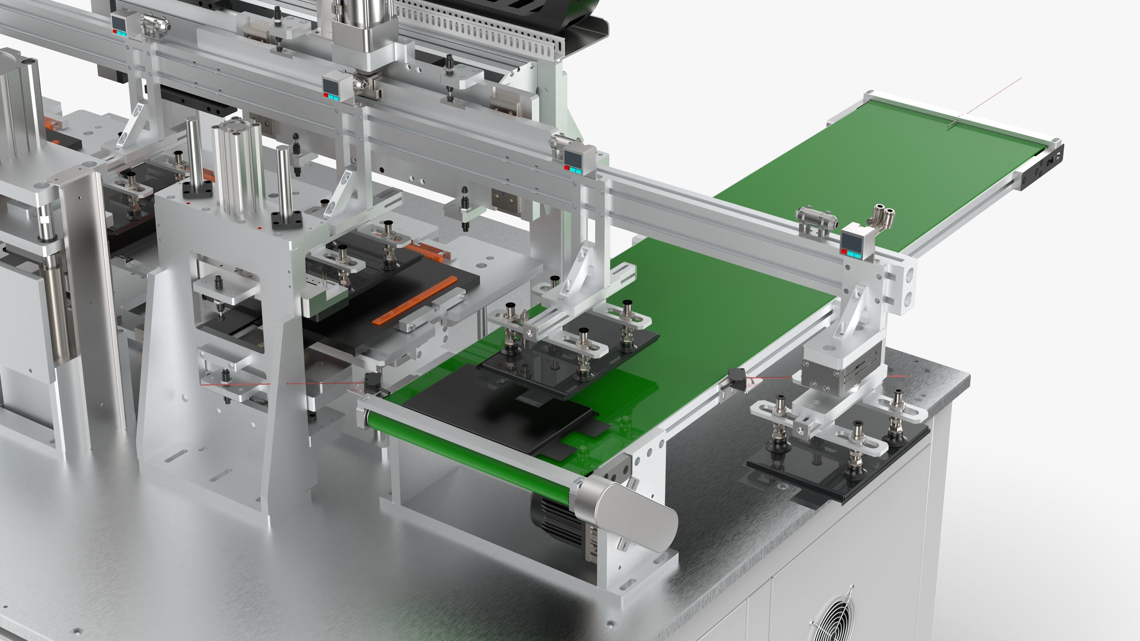 New Energy Battery Tab Cutting Machine 3D model_19