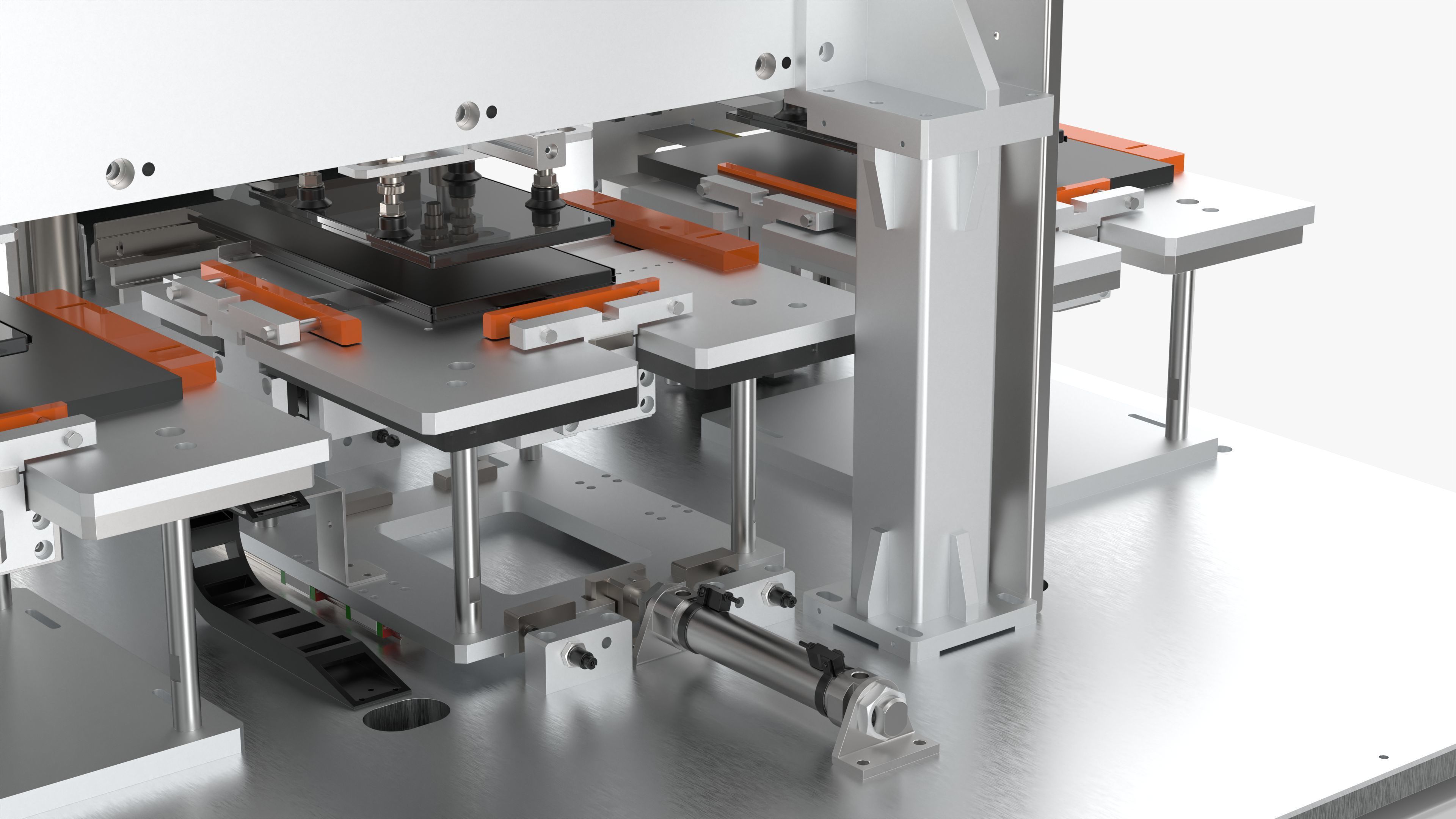 New Energy Battery Tab Cutting Machine 3D model_23