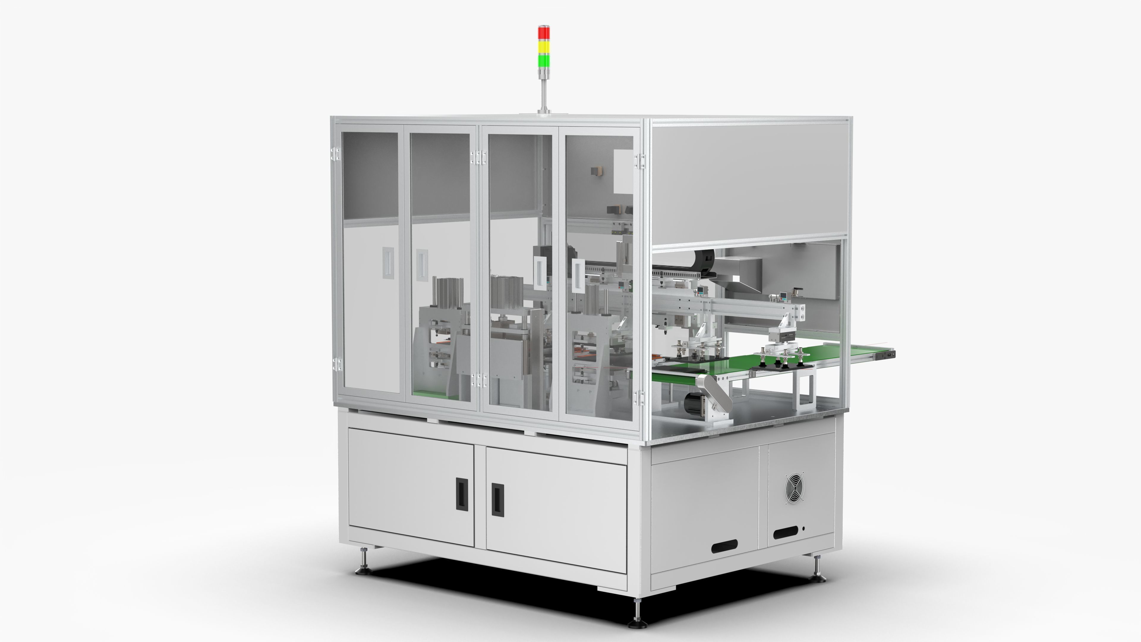 New Energy Battery Tab Cutting Machine 3D model_2