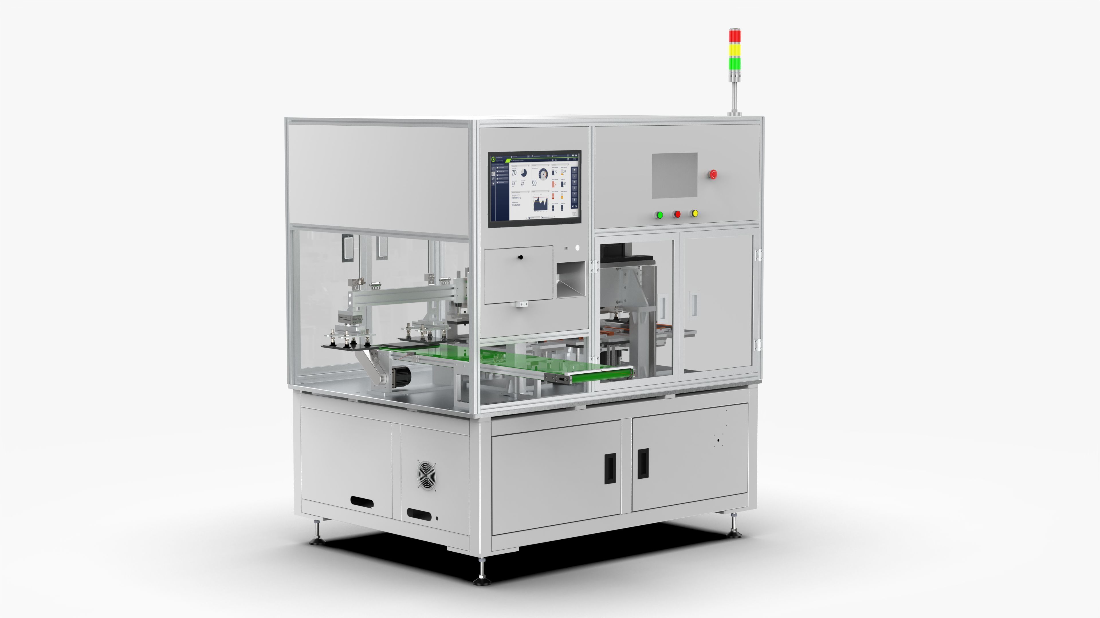 New Energy Battery Tab Cutting Machine 3D model_1