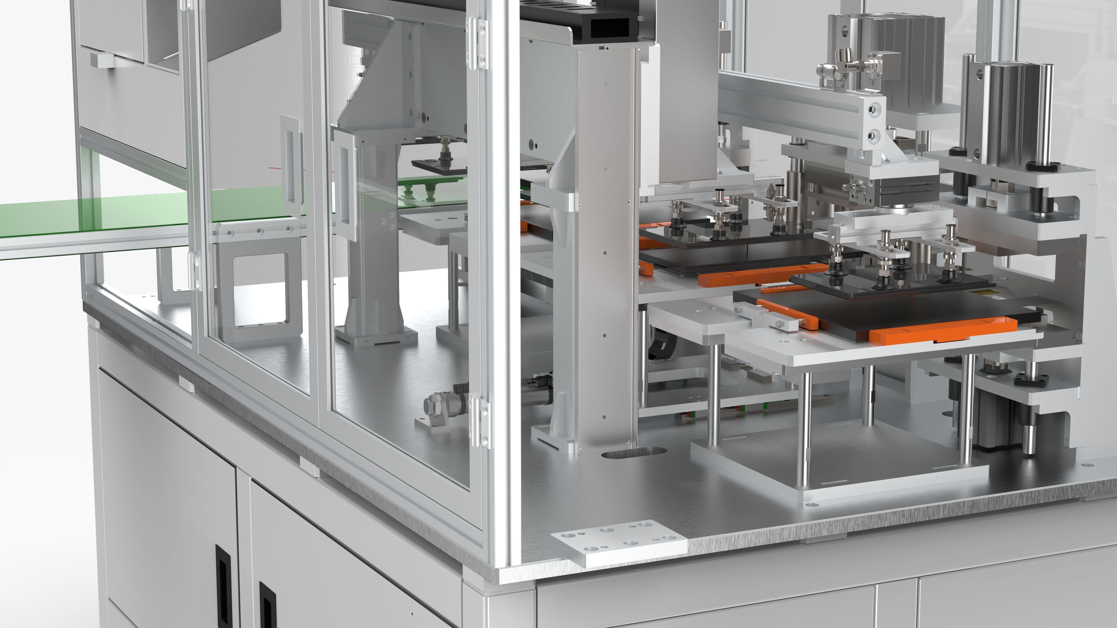 New Energy Battery Tab Cutting Machine 3D model_12