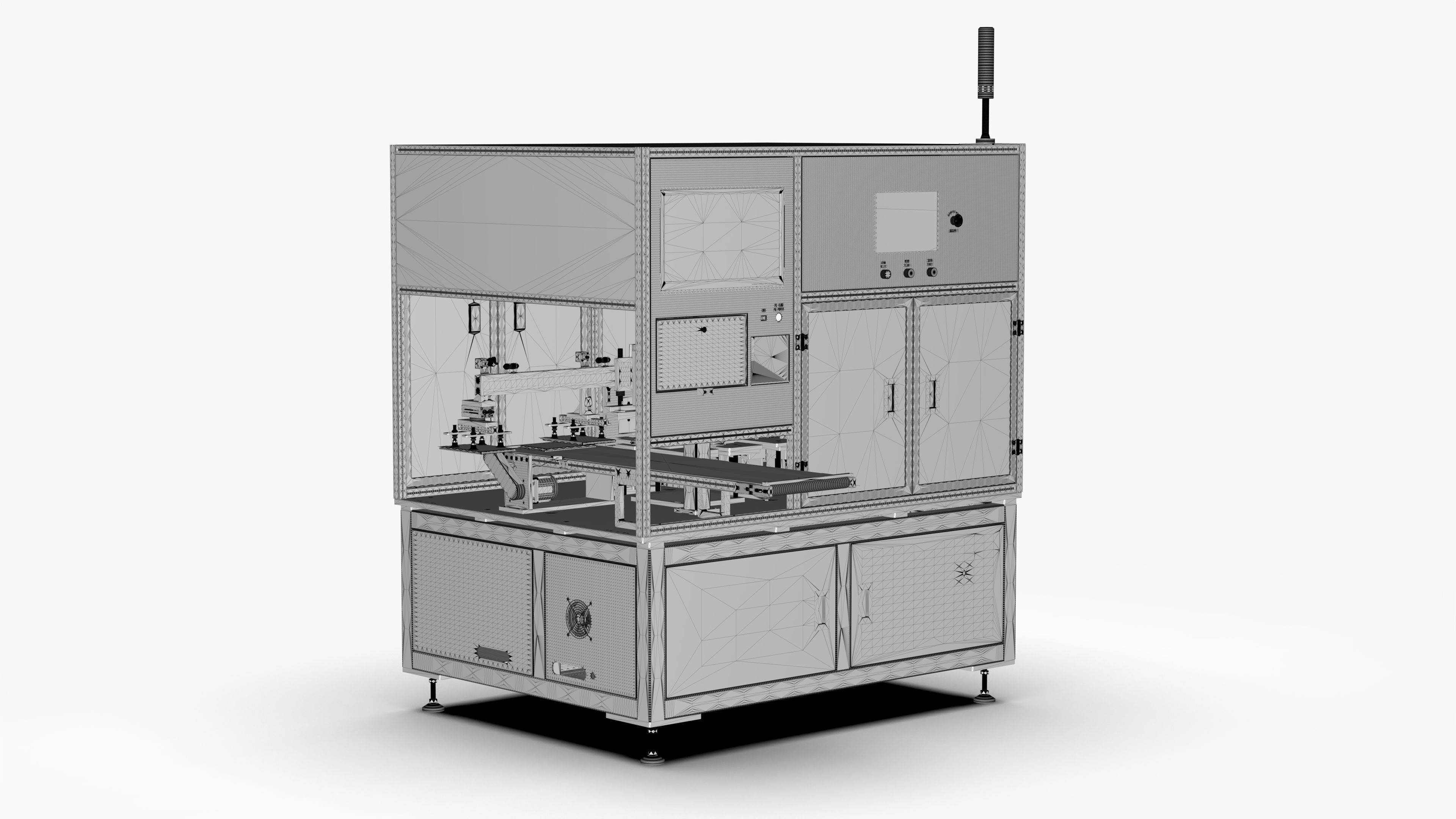 New Energy Battery Tab Cutting Machine 3D model_24