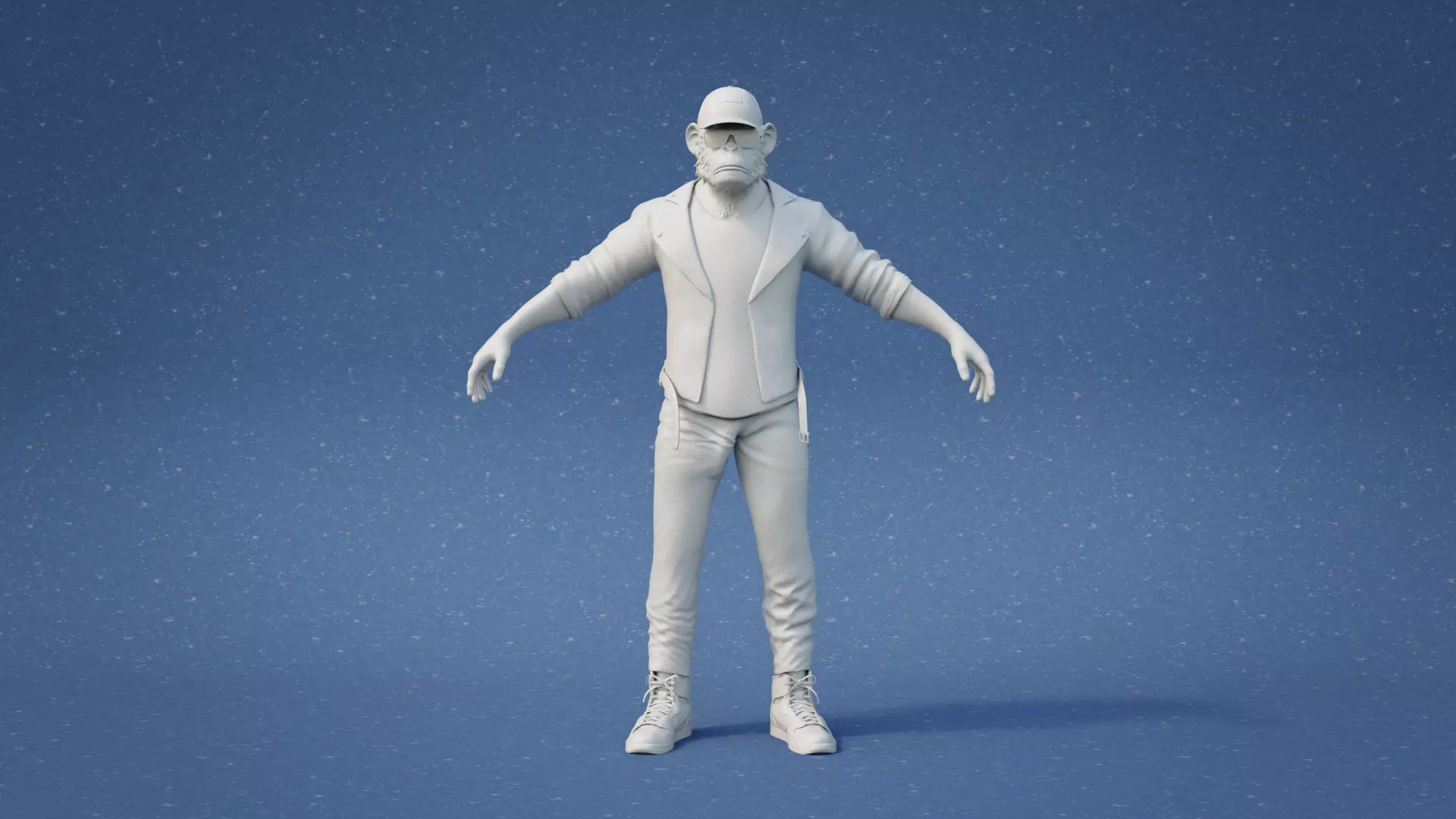 Ape Character 3D print model
