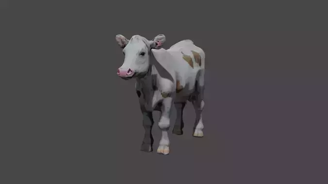 Calf 3d model Free Download 